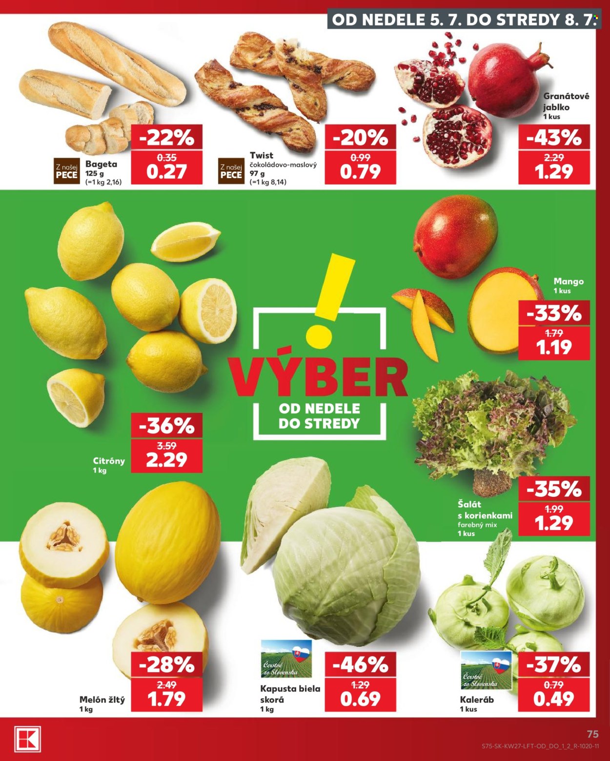 Leták Kaufland - 2.7.2026 - 8.7.2026. Strana 75