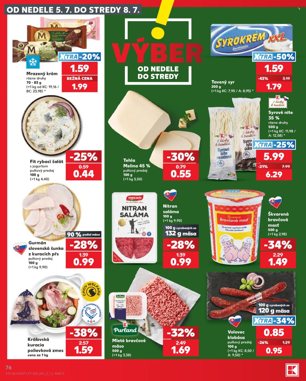 Leták Kaufland - 2.7.2026 - 8.7.2026. Strana 76