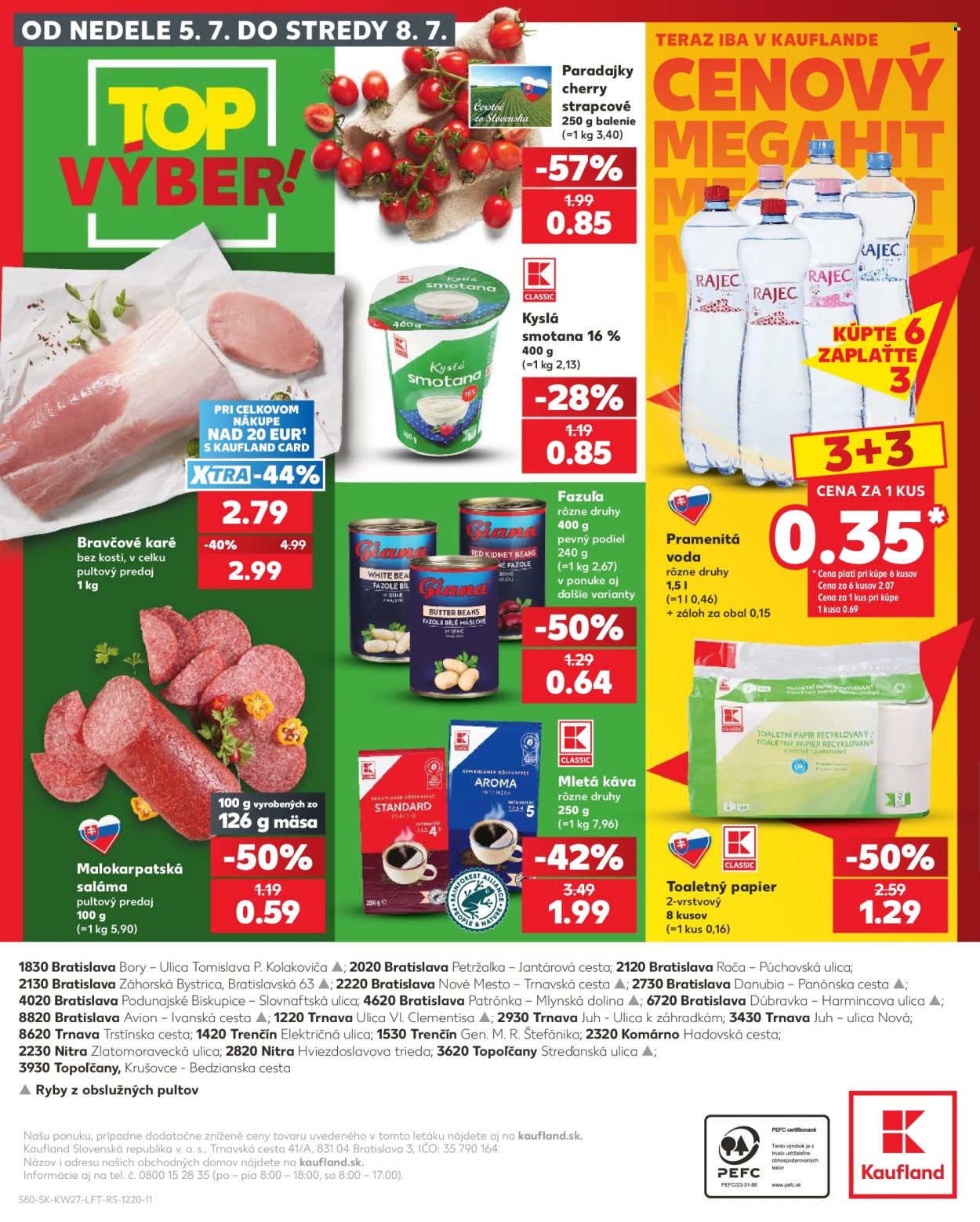 Leták Kaufland - 2.7.2026 - 8.7.2026. Strana 80
