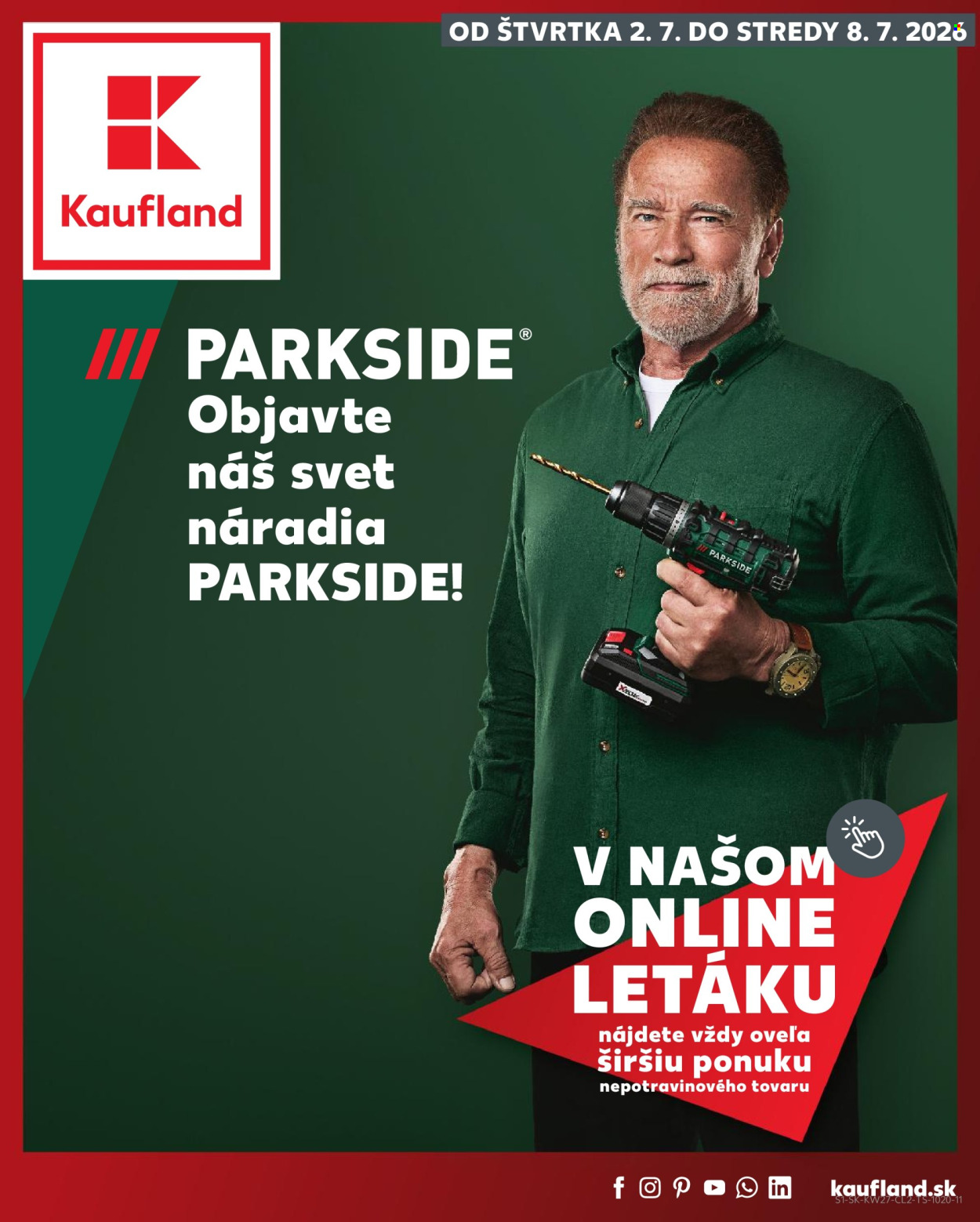 Leták Kaufland - 2.7.2026 - 8.7.2026. Strana 1