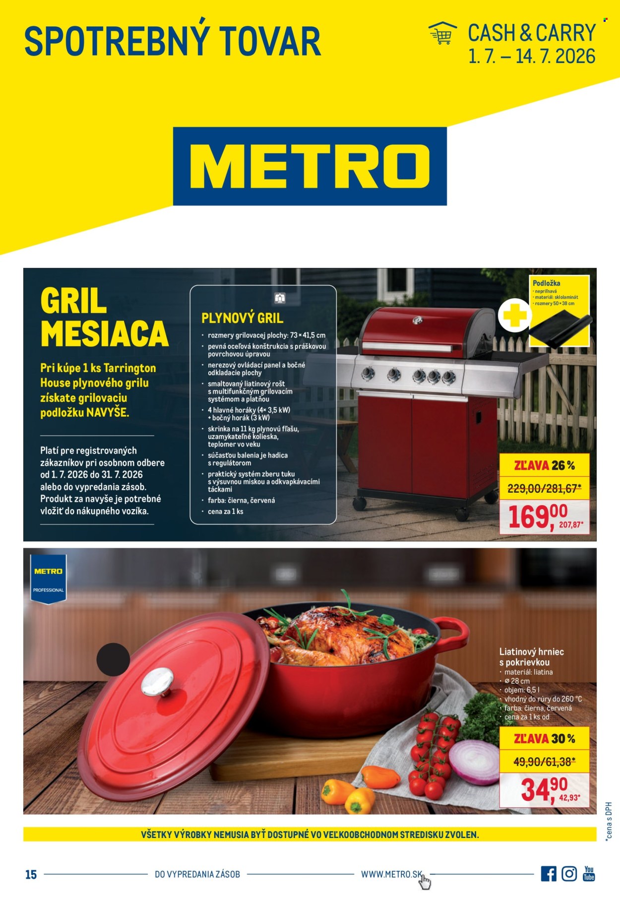 Leták Metro - 1.7.2026 - 14.7.2026. Strana 1