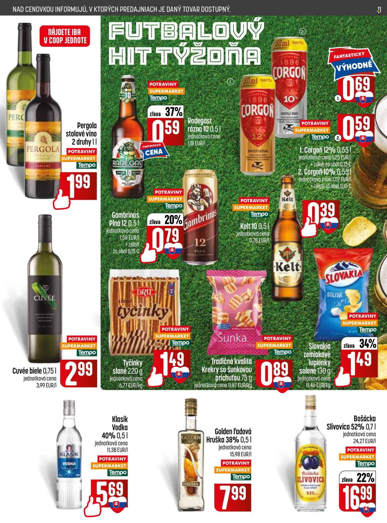 Leták COOP Jednota - 2.7.2026 - 8.7.2026. Strana 11