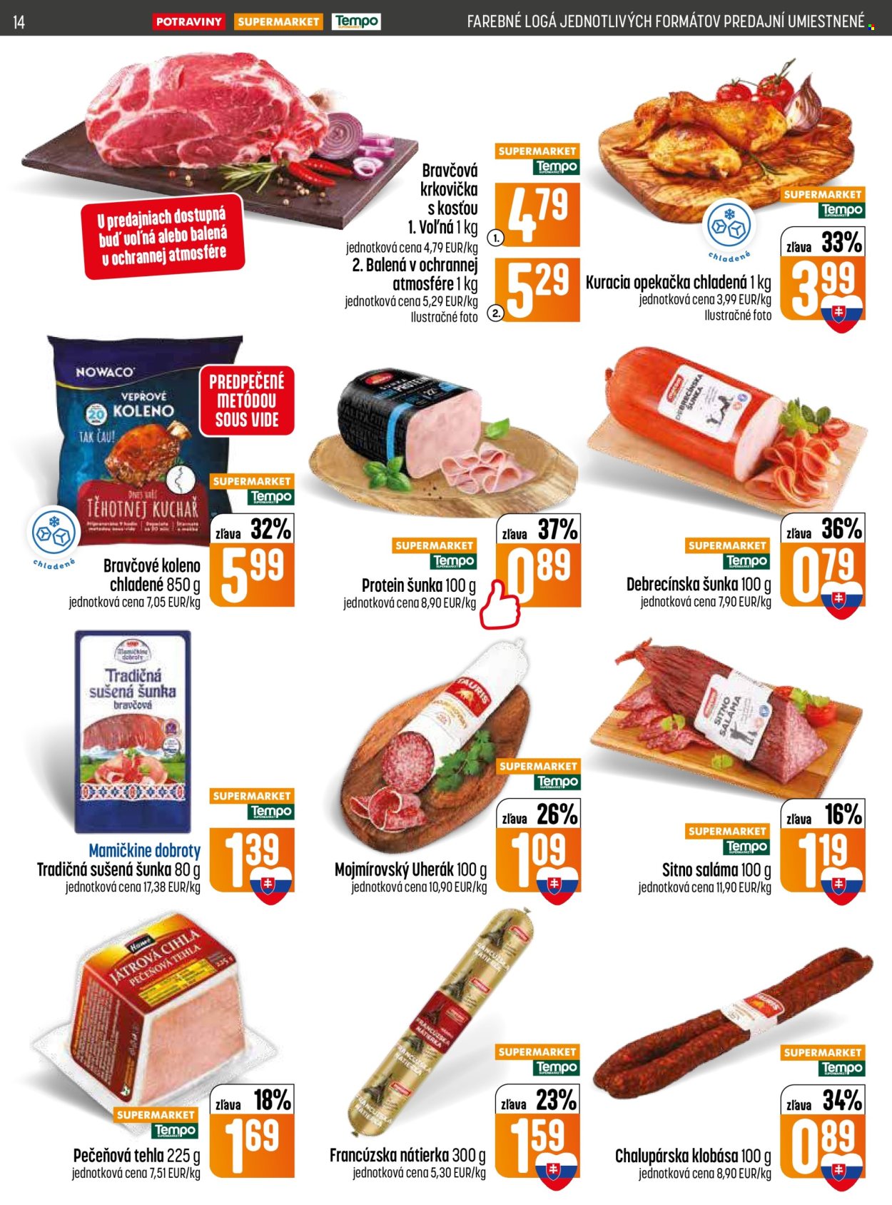 Leták COOP Jednota - 2.7.2026 - 8.7.2026. Strana 14