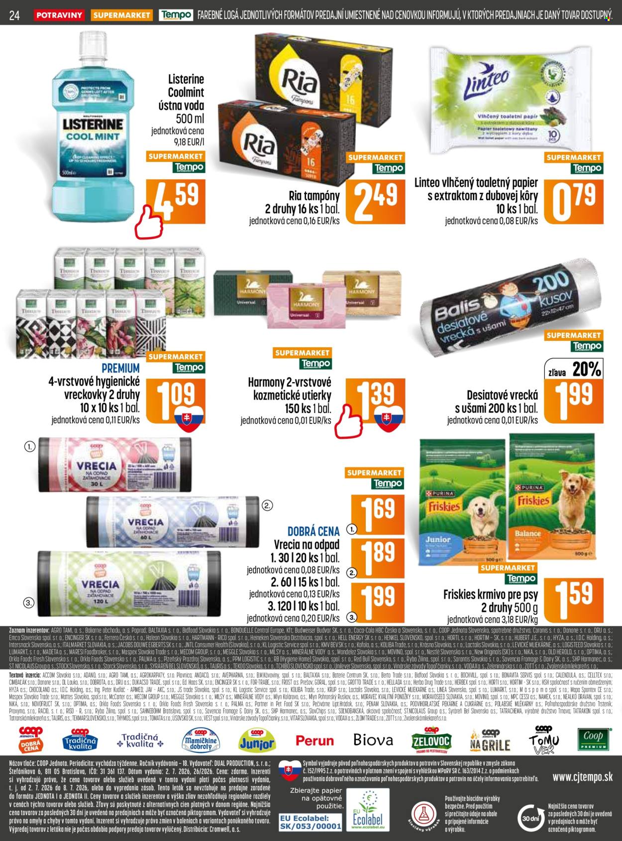 Leták COOP Jednota - 2.7.2026 - 8.7.2026. Strana 24
