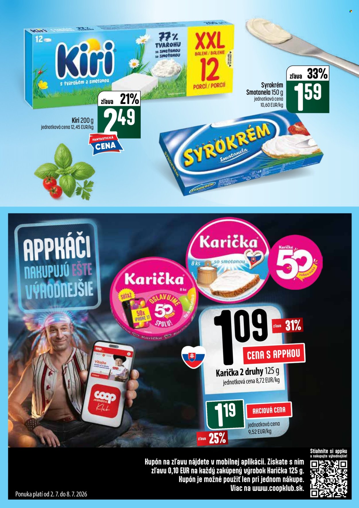 Leták COOP Jednota - 2.7.2026 - 8.7.2026. Strana 21
