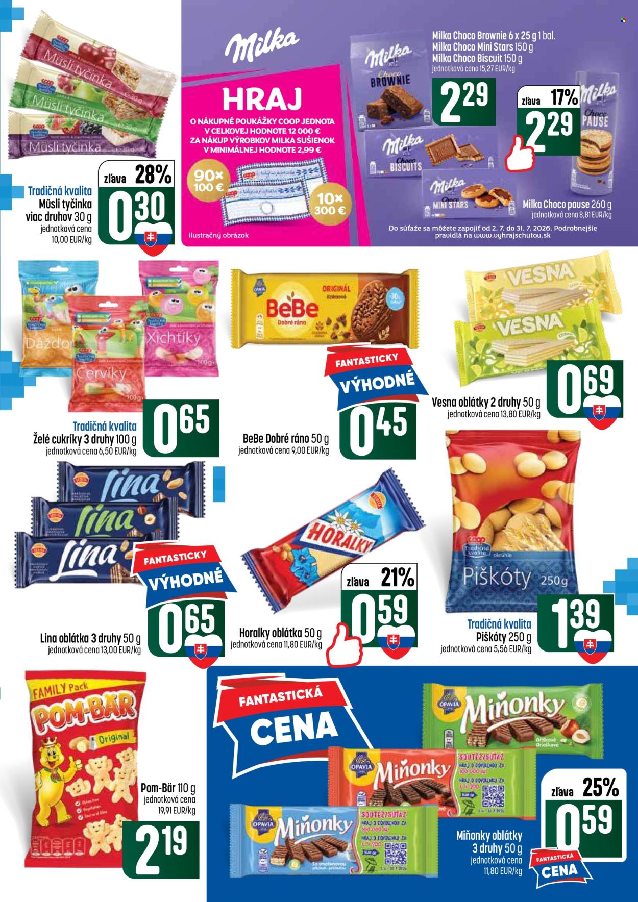 Leták COOP Jednota - 2.7.2026 - 8.7.2026. Strana 33
