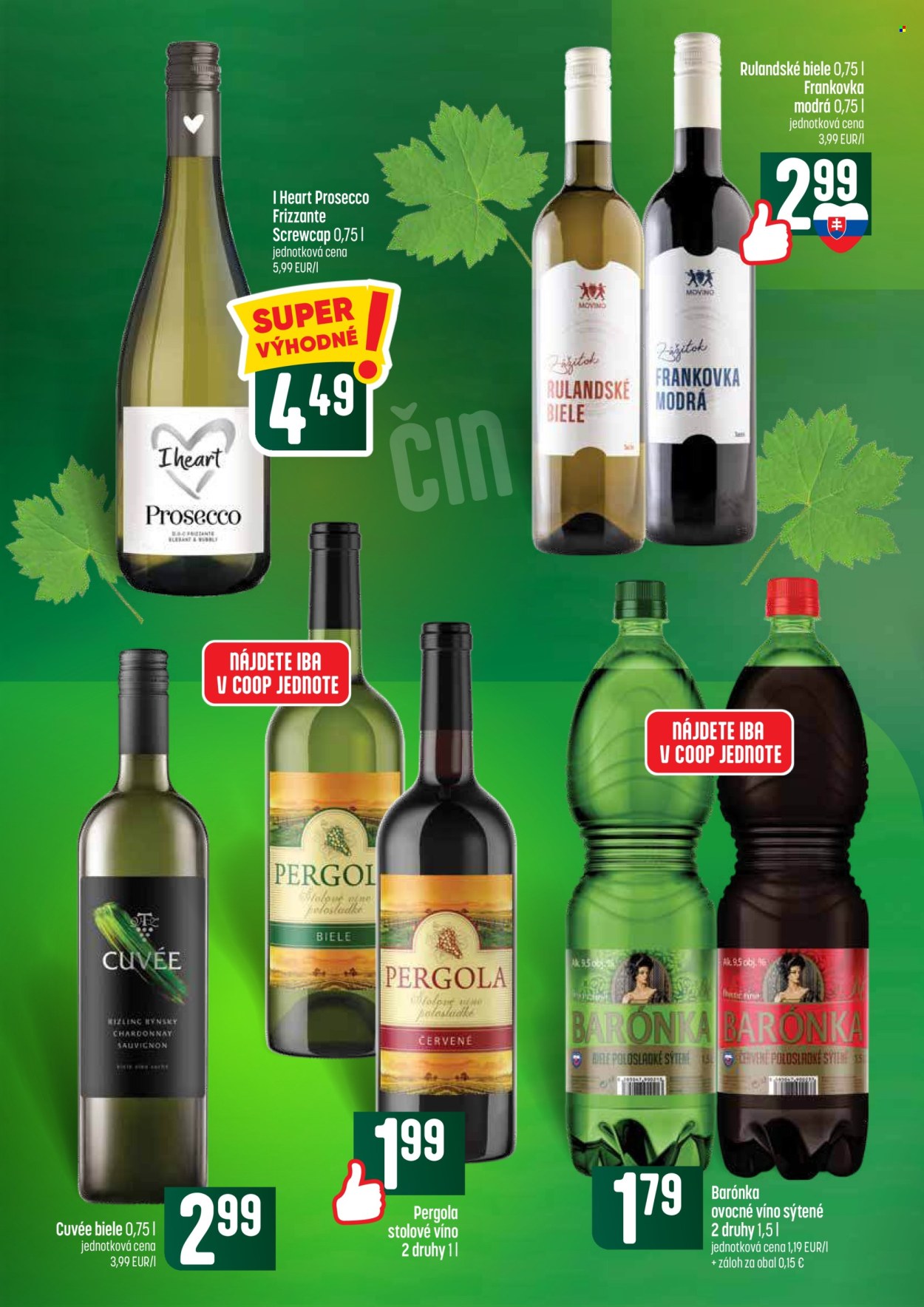 Leták COOP Jednota - 2.7.2026 - 8.7.2026. Strana 50