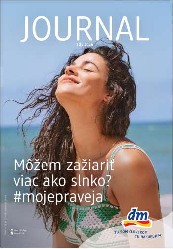 Leták dm drogerie - 1.7.2026 - 31.7.2026.
