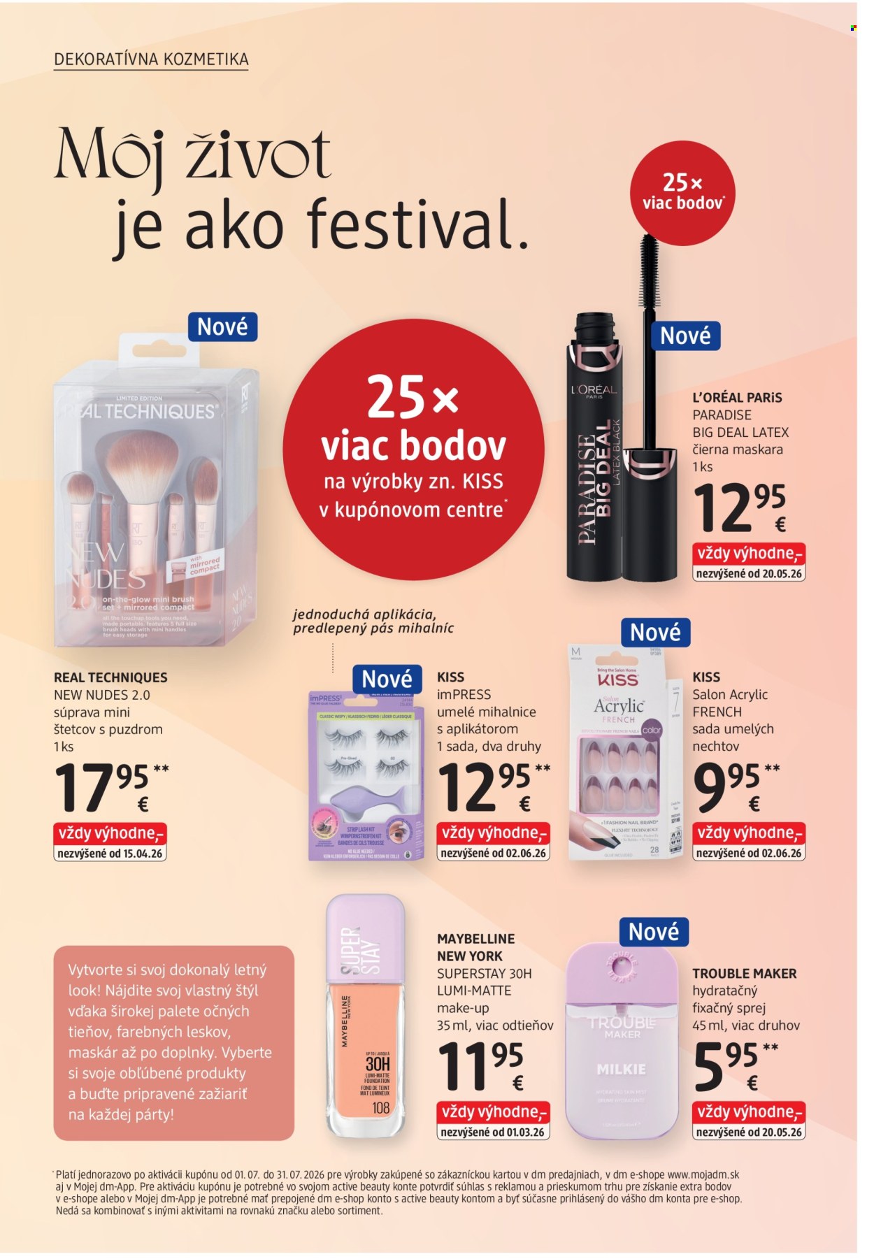 Leták dm drogerie - 1.7.2026 - 31.7.2026. Strana 6