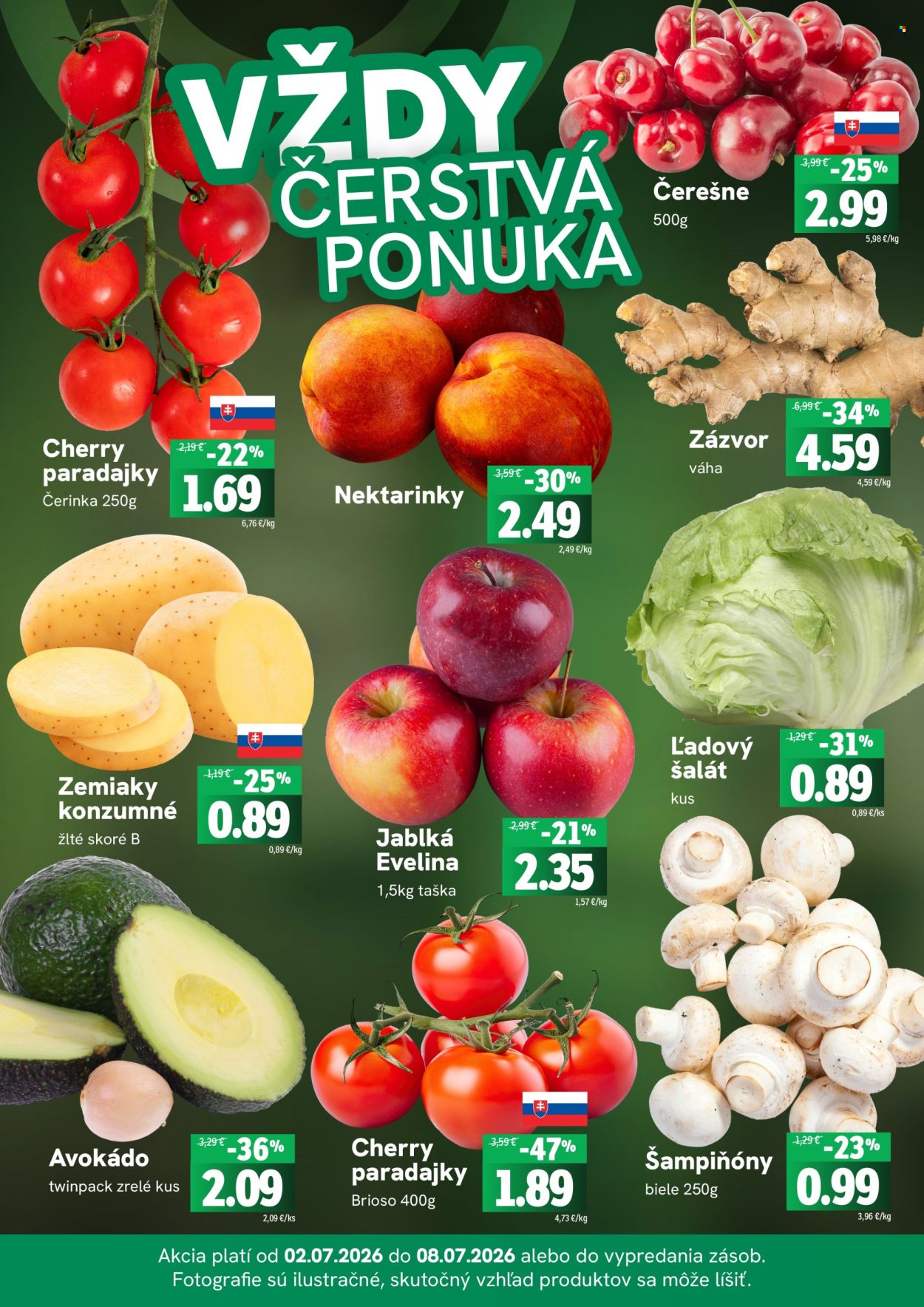 Leták FRESH - 2.7.2026 - 8.7.2026. Strana 3