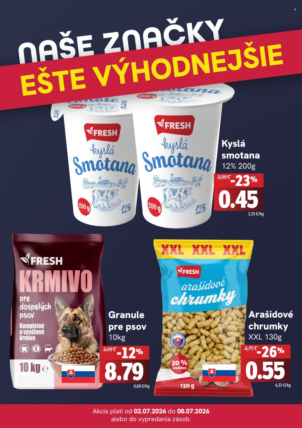 Leták FRESH - 2.7.2026 - 8.7.2026. Strana 4