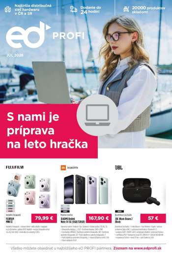 Leták eD PROFI - 1.7.2026 - 31.7.2026.