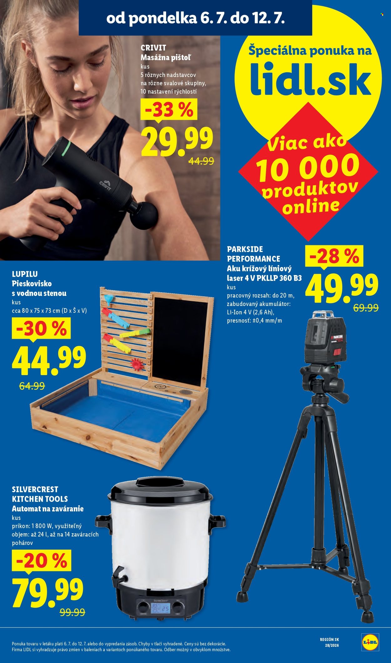 Leták Lidl - 6.7.2026 - 12.7.2026. Strana 7