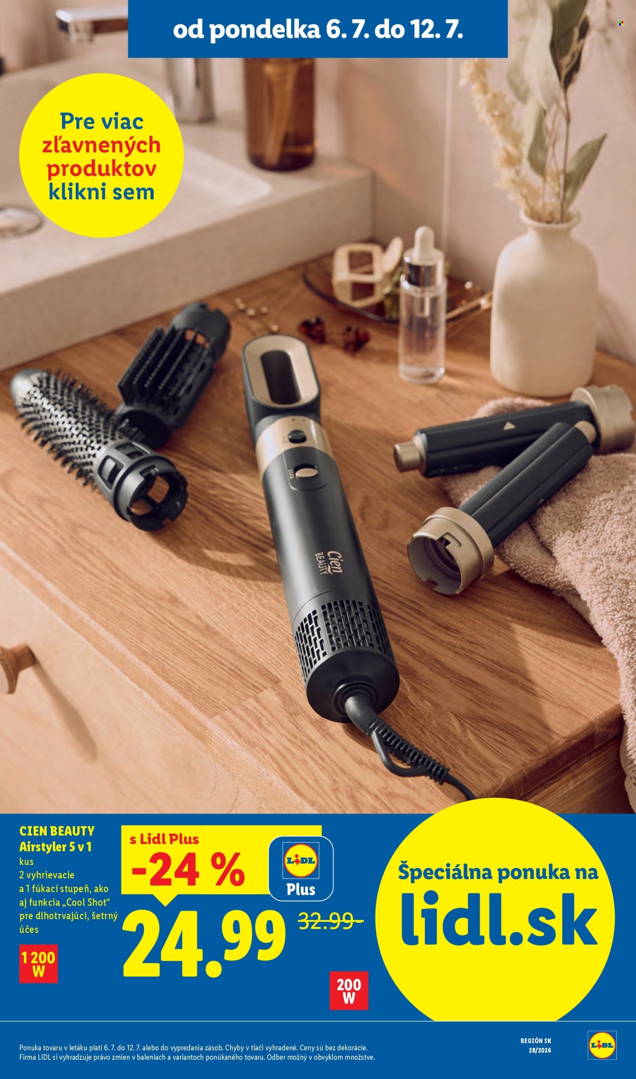 Leták Lidl - 6.7.2026 - 12.7.2026. Strana 9
