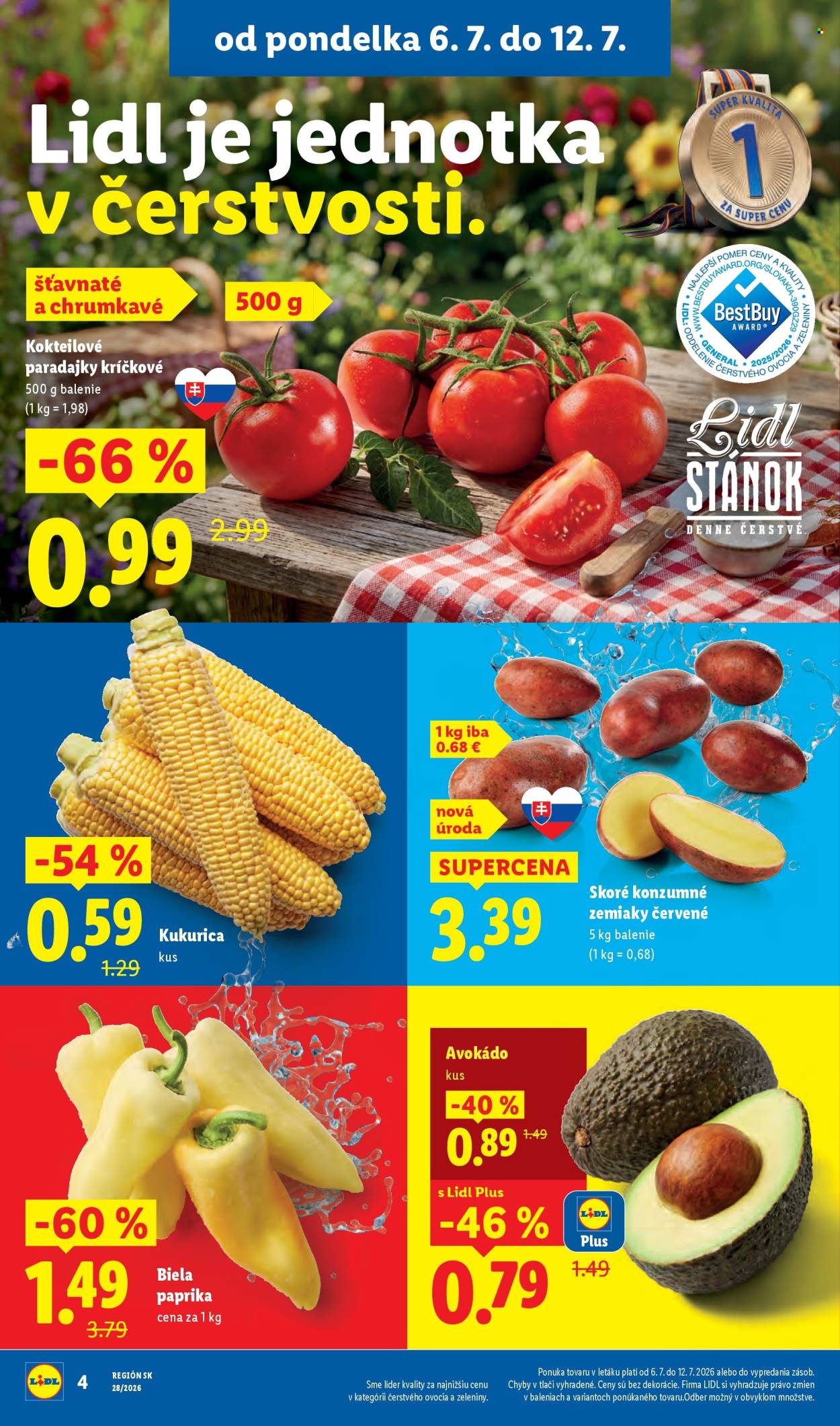 Leták Lidl - 6.7.2026 - 12.7.2026. Strana 10