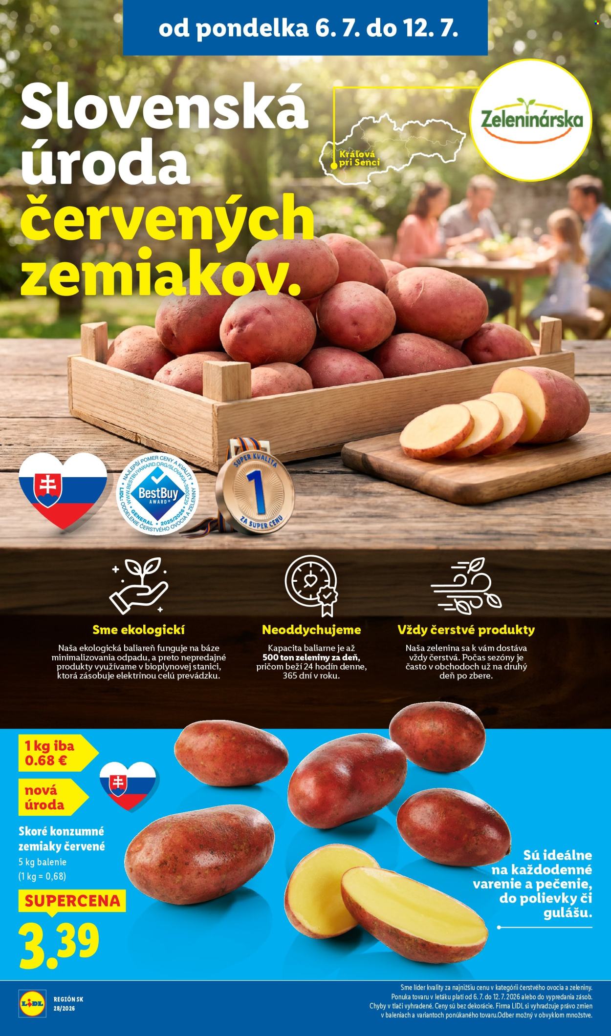 Leták Lidl - 6.7.2026 - 12.7.2026. Strana 12