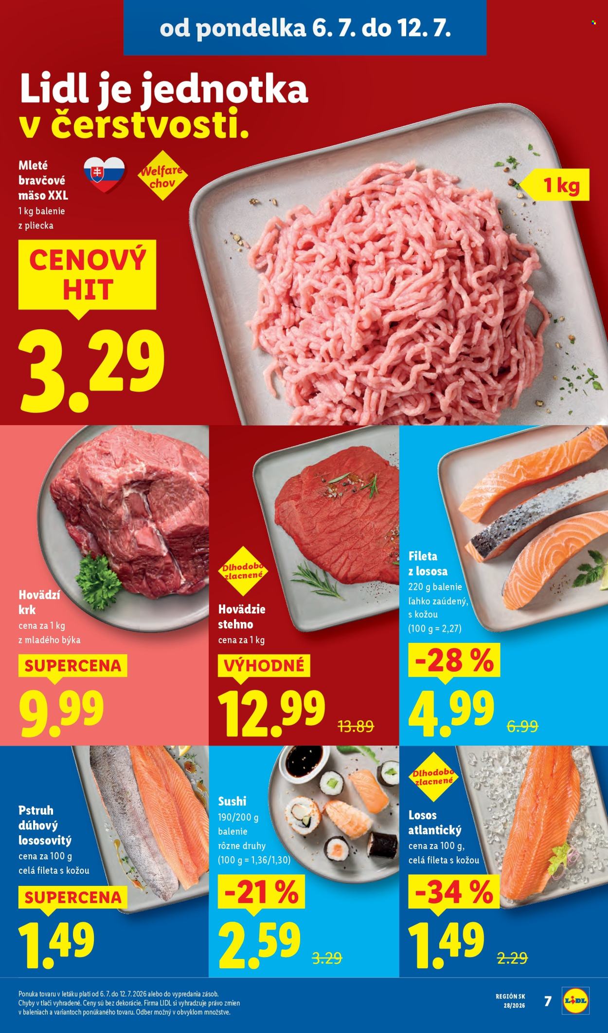 Leták Lidl - 6.7.2026 - 12.7.2026. Strana 15