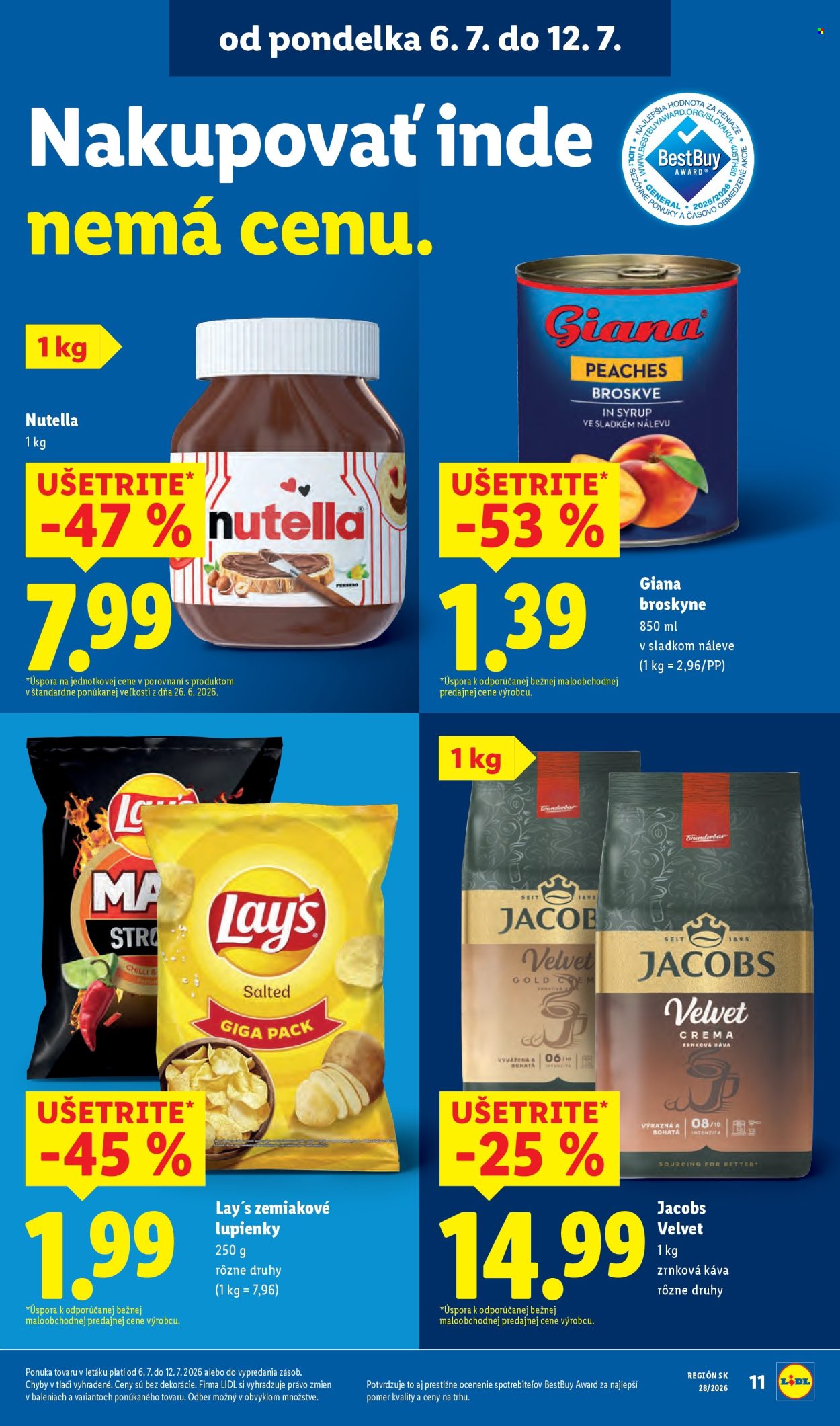 Leták Lidl - 6.7.2026 - 12.7.2026. Strana 21