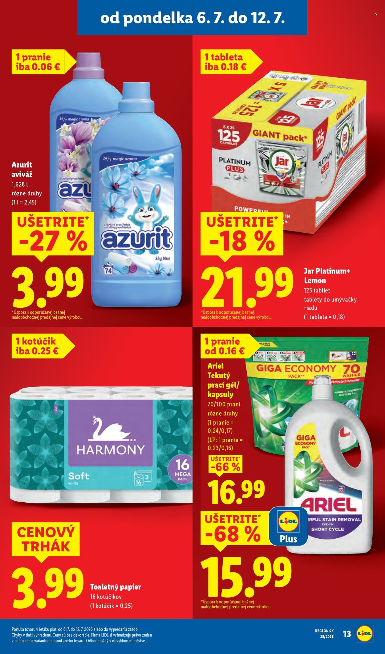 Leták Lidl - 6.7.2026 - 12.7.2026. Strana 23