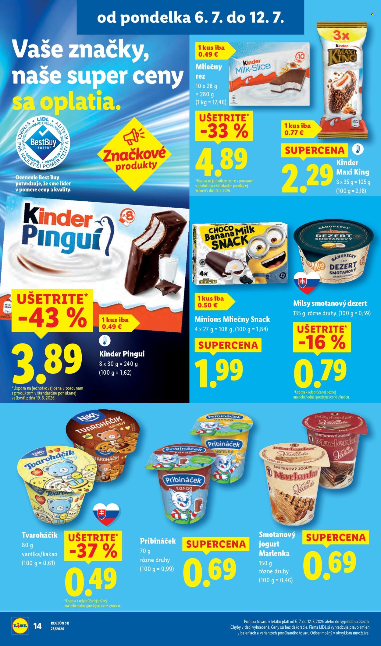 Leták Lidl - 6.7.2026 - 12.7.2026. Strana 24