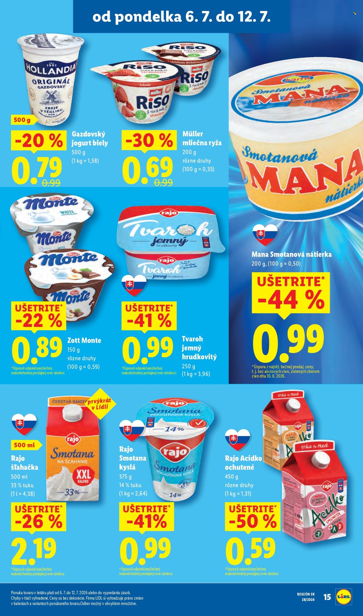 Leták Lidl - 6.7.2026 - 12.7.2026. Strana 25