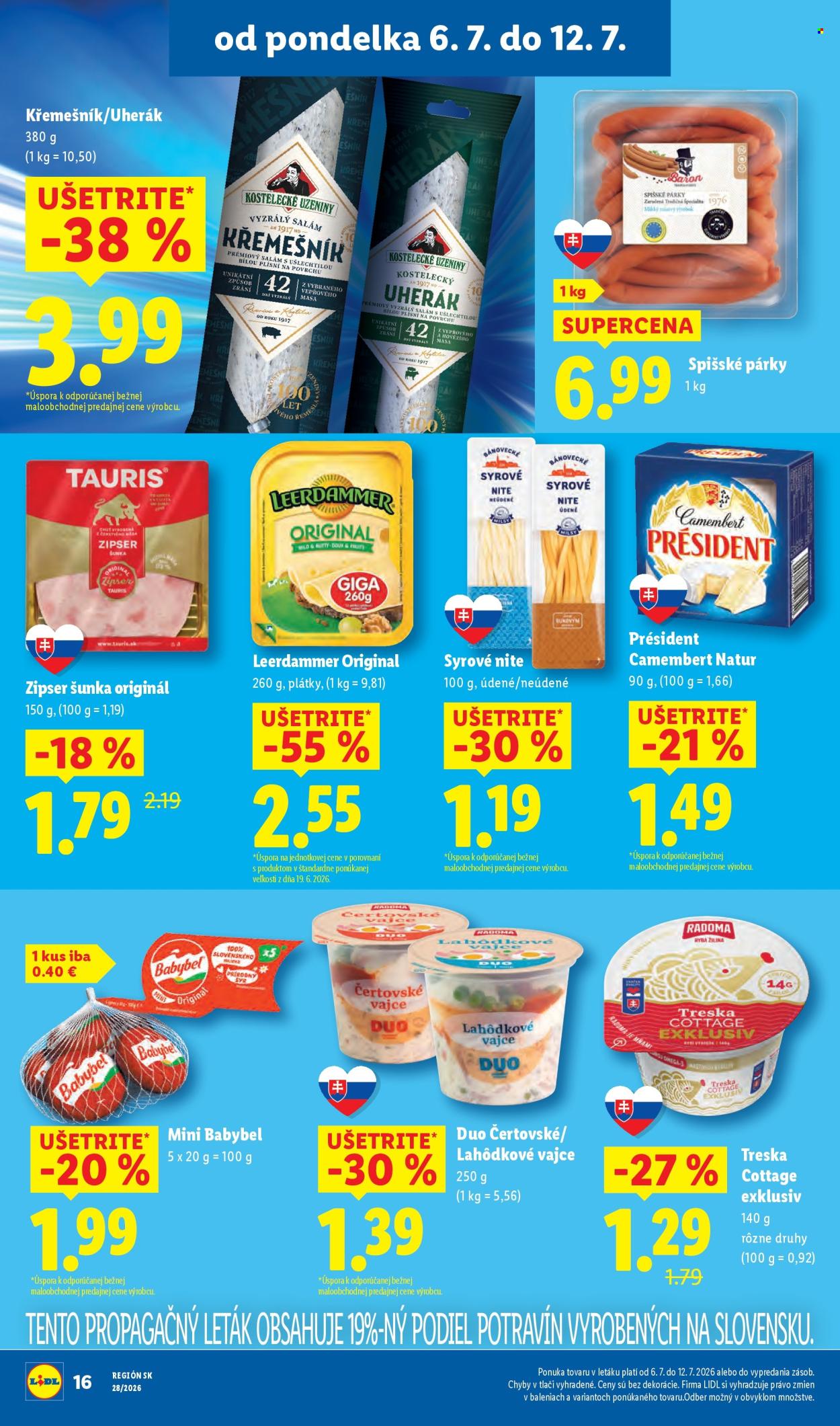 Leták Lidl - 6.7.2026 - 12.7.2026. Strana 26