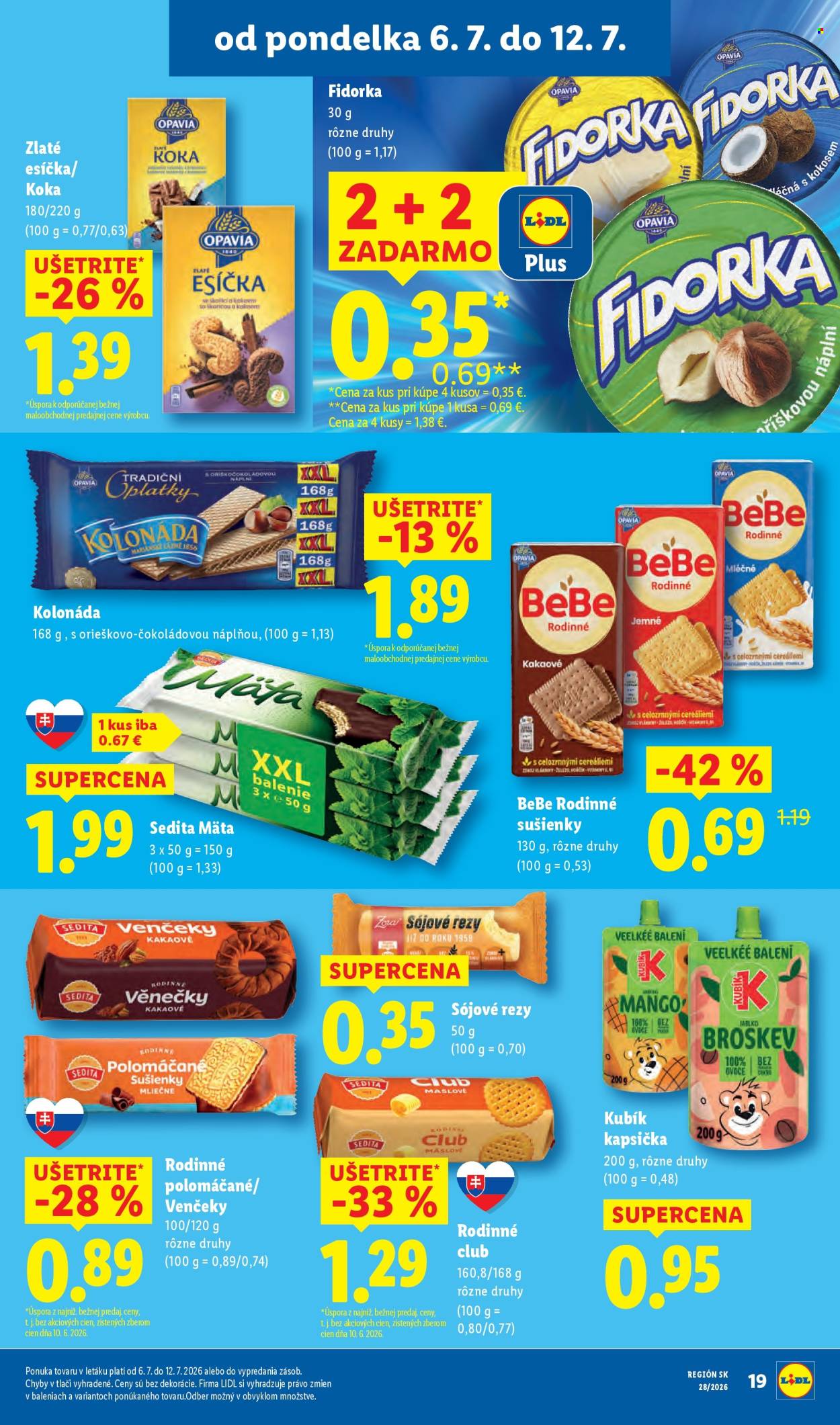 Leták Lidl - 6.7.2026 - 12.7.2026. Strana 29
