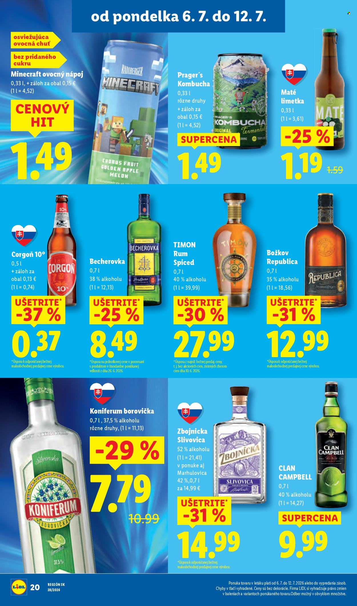 Leták Lidl - 6.7.2026 - 12.7.2026. Strana 30