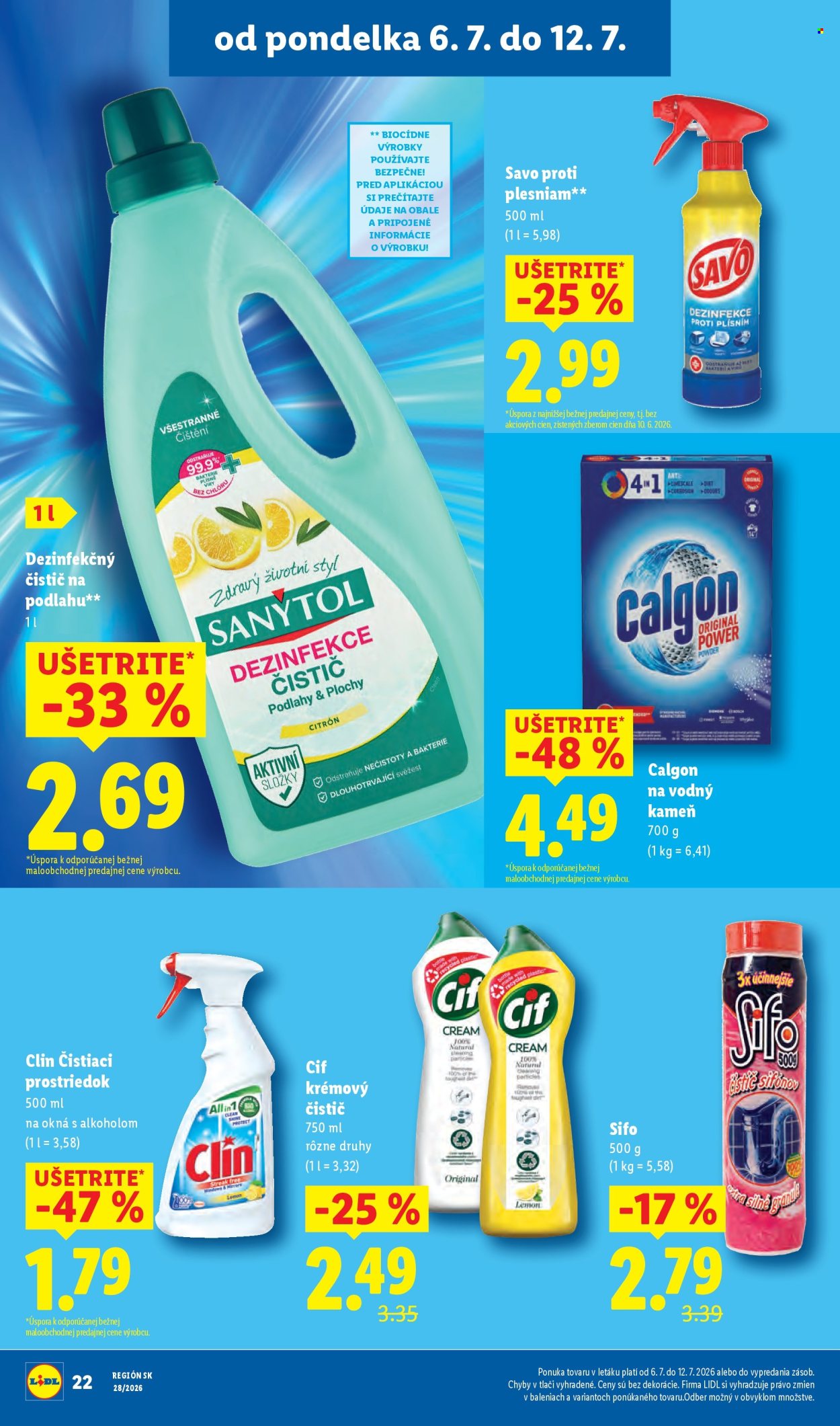 Leták Lidl - 6.7.2026 - 12.7.2026. Strana 32