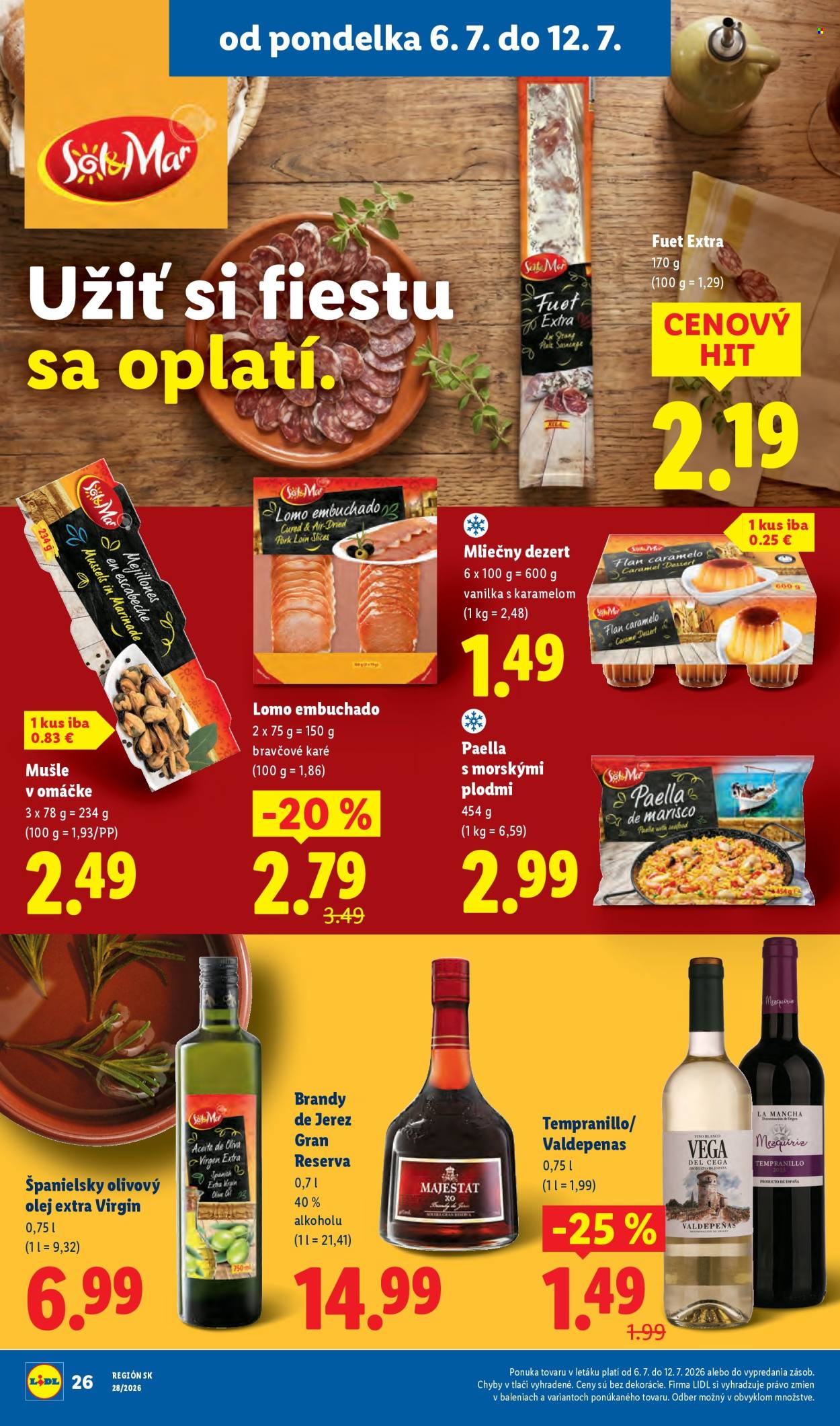 Leták Lidl - 6.7.2026 - 12.7.2026. Strana 43
