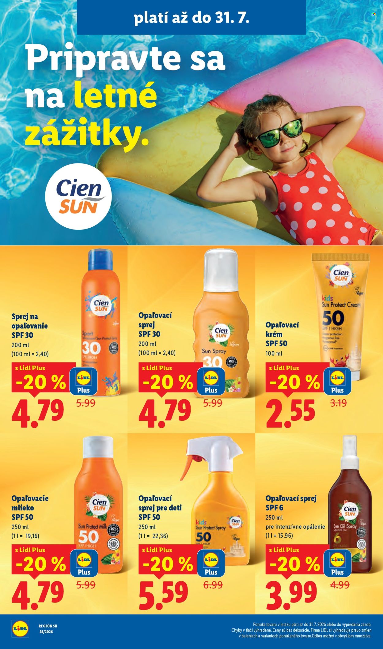 Leták Lidl - 6.7.2026 - 12.7.2026. Strana 46