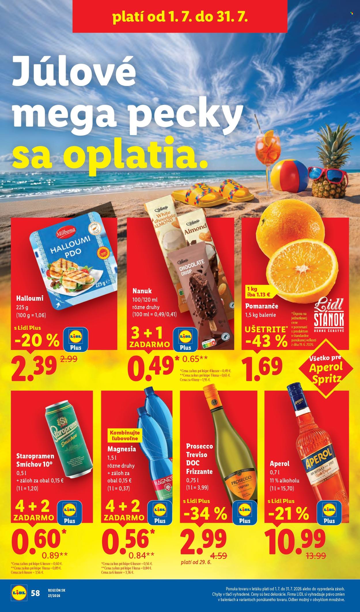 Leták Lidl - 6.7.2026 - 12.7.2026. Strana 47