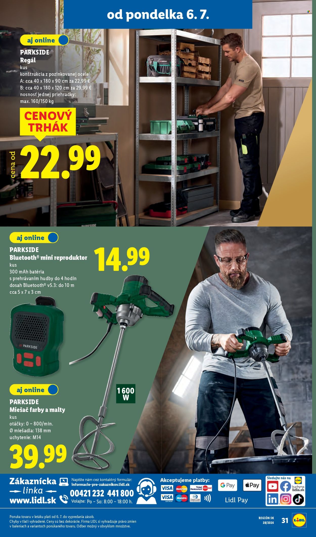 Leták Lidl - 6.7.2026 - 12.7.2026. Strana 55