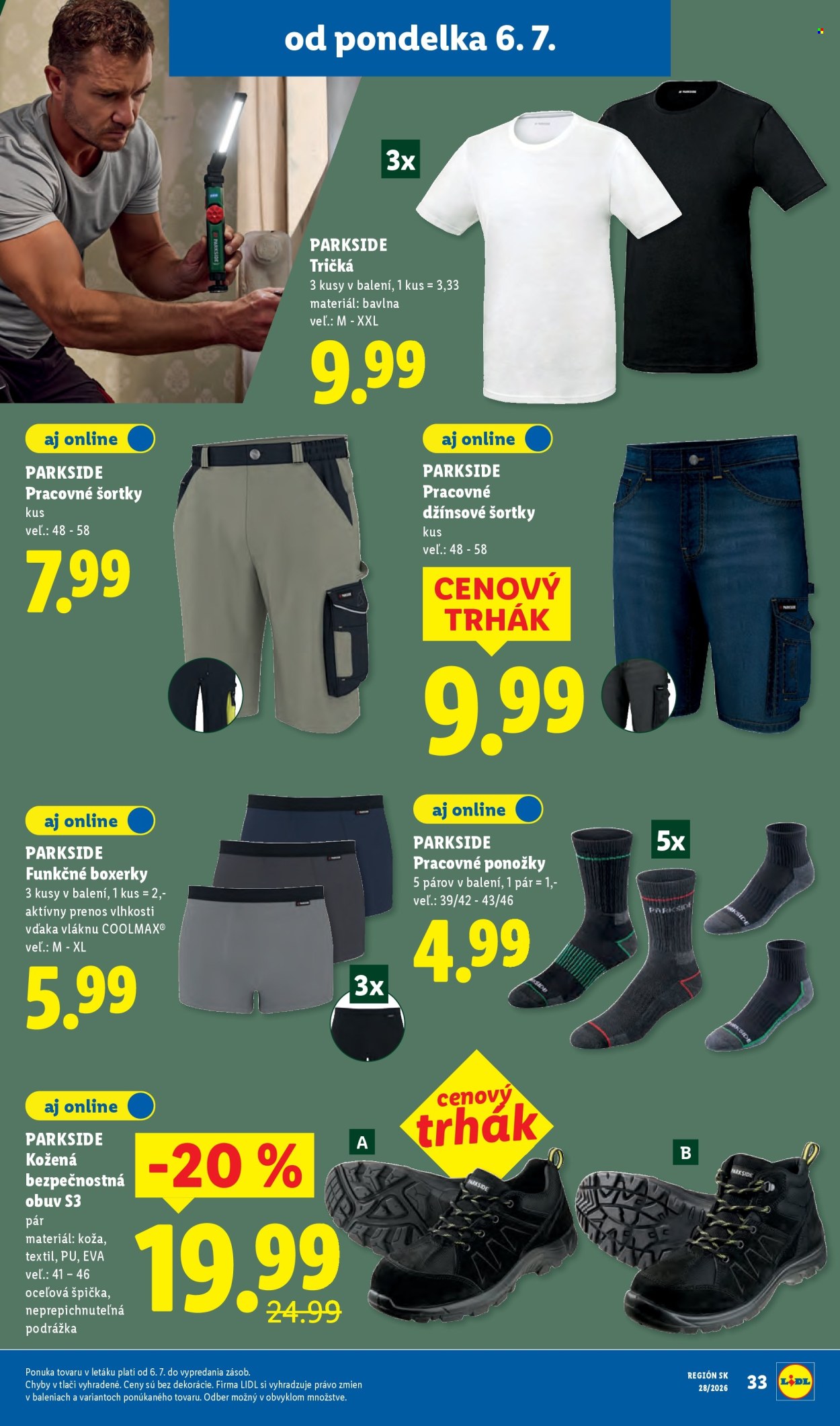 Leták Lidl - 6.7.2026 - 12.7.2026. Strana 57