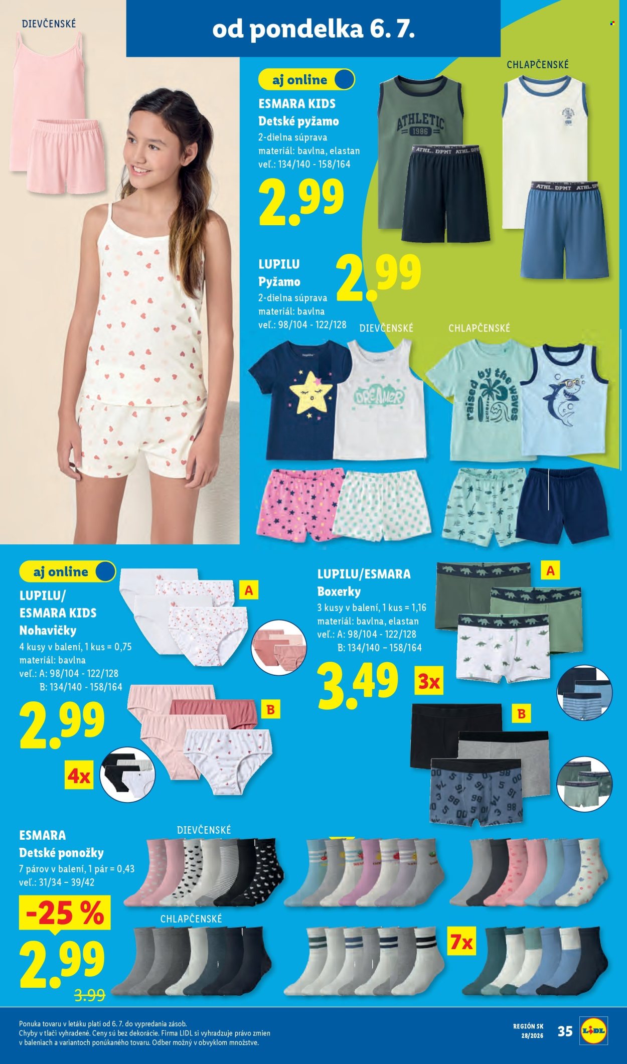 Leták Lidl - 6.7.2026 - 12.7.2026. Strana 63
