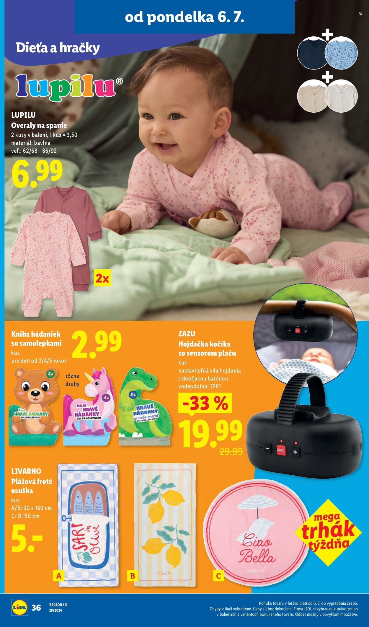 Leták Lidl - 6.7.2026 - 12.7.2026. Strana 64