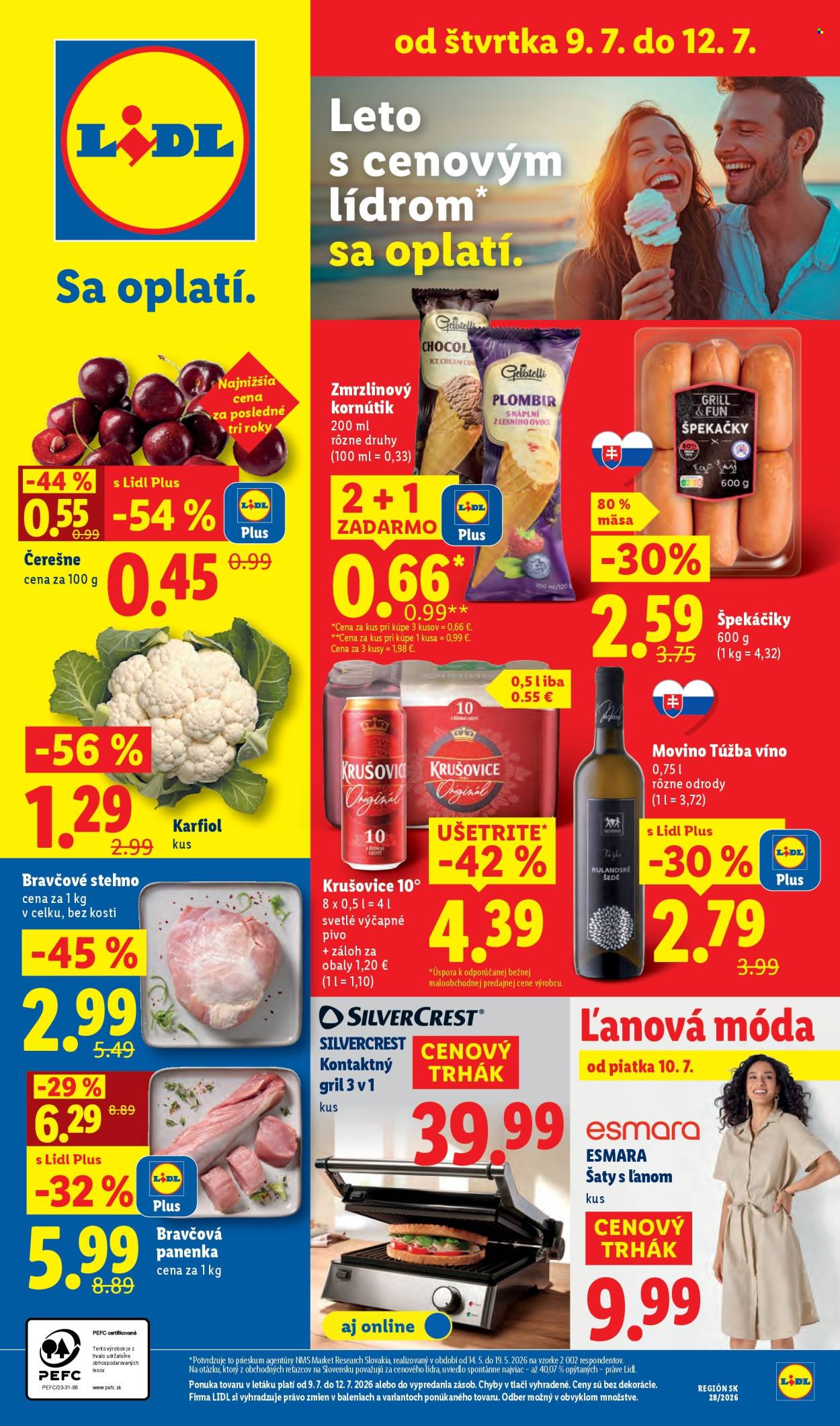 Leták Lidl - 6.7.2026 - 12.7.2026. Strana 66