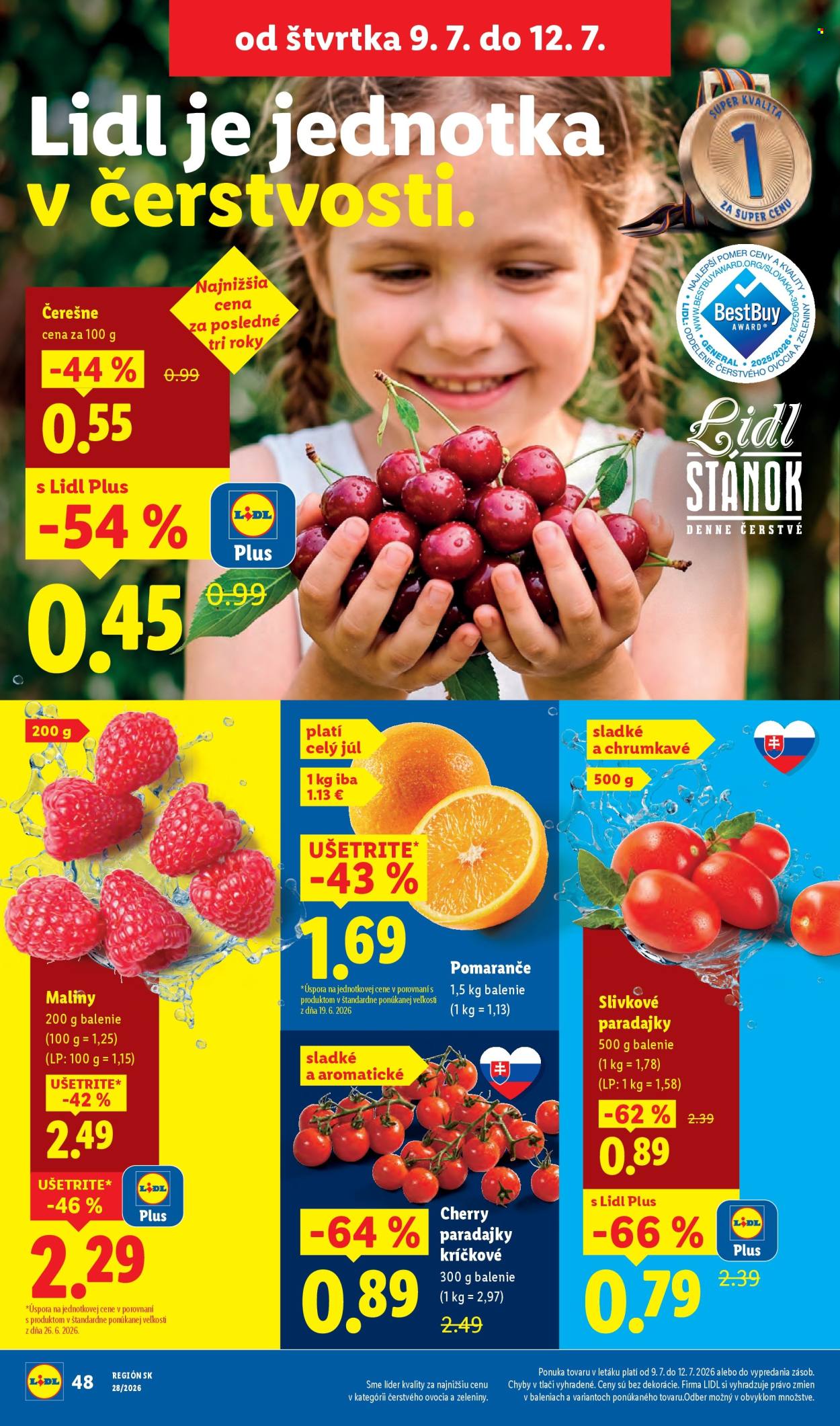Leták Lidl - 6.7.2026 - 12.7.2026. Strana 68
