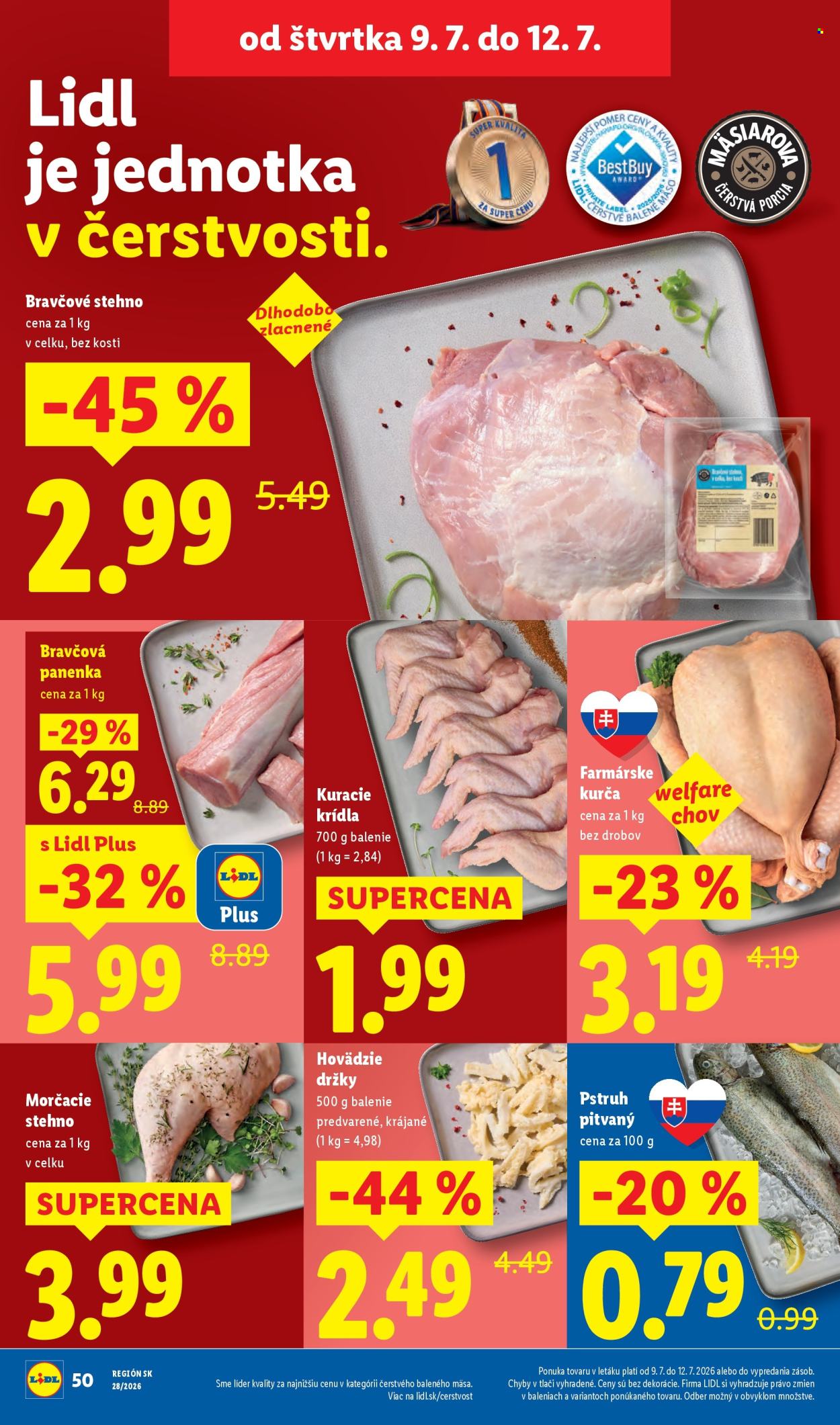 Leták Lidl - 6.7.2026 - 12.7.2026. Strana 70