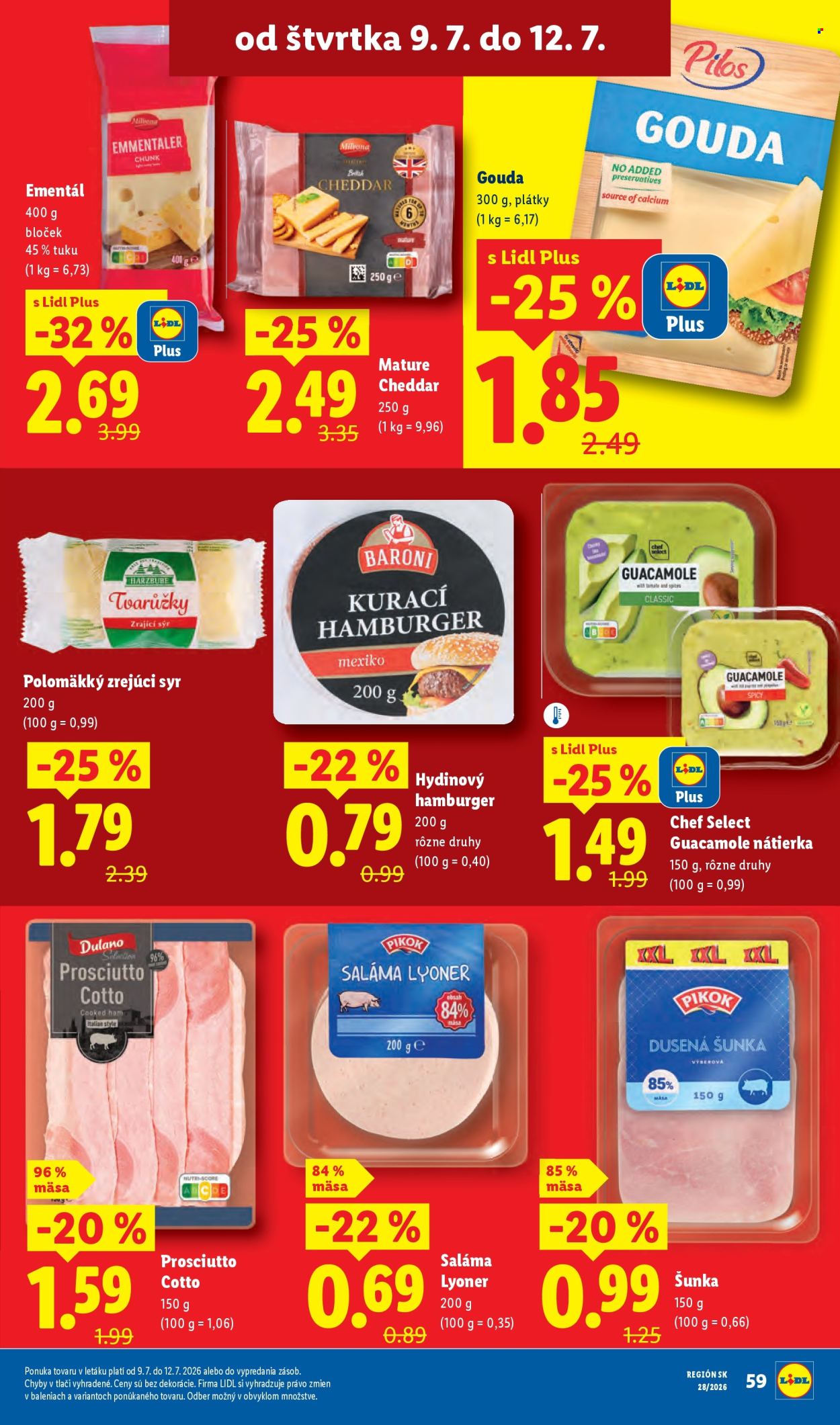 Leták Lidl - 6.7.2026 - 12.7.2026. Strana 85