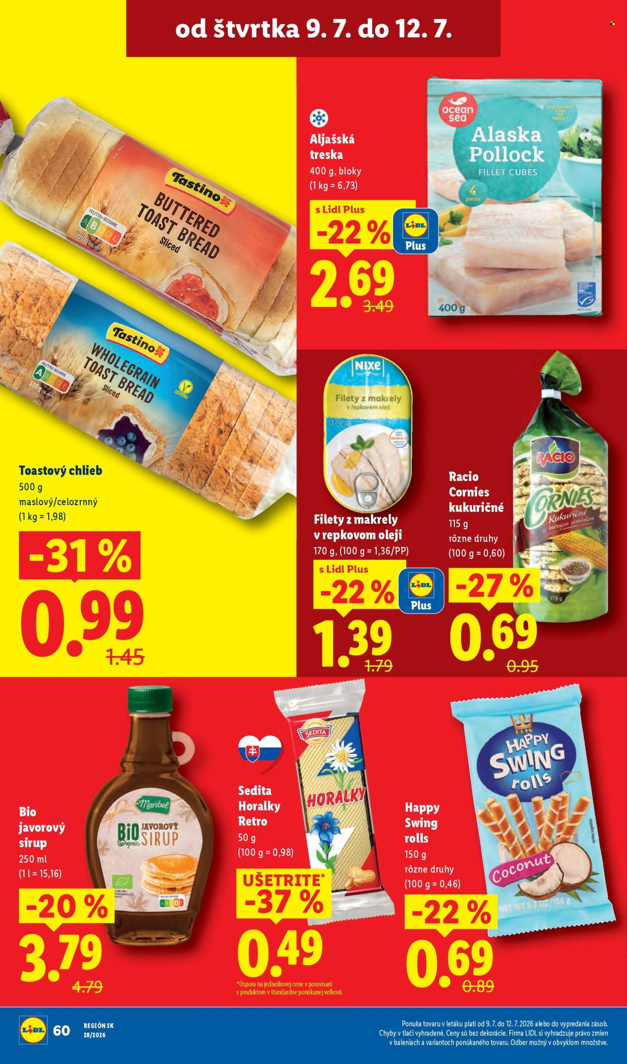 Leták Lidl - 6.7.2026 - 12.7.2026. Strana 86