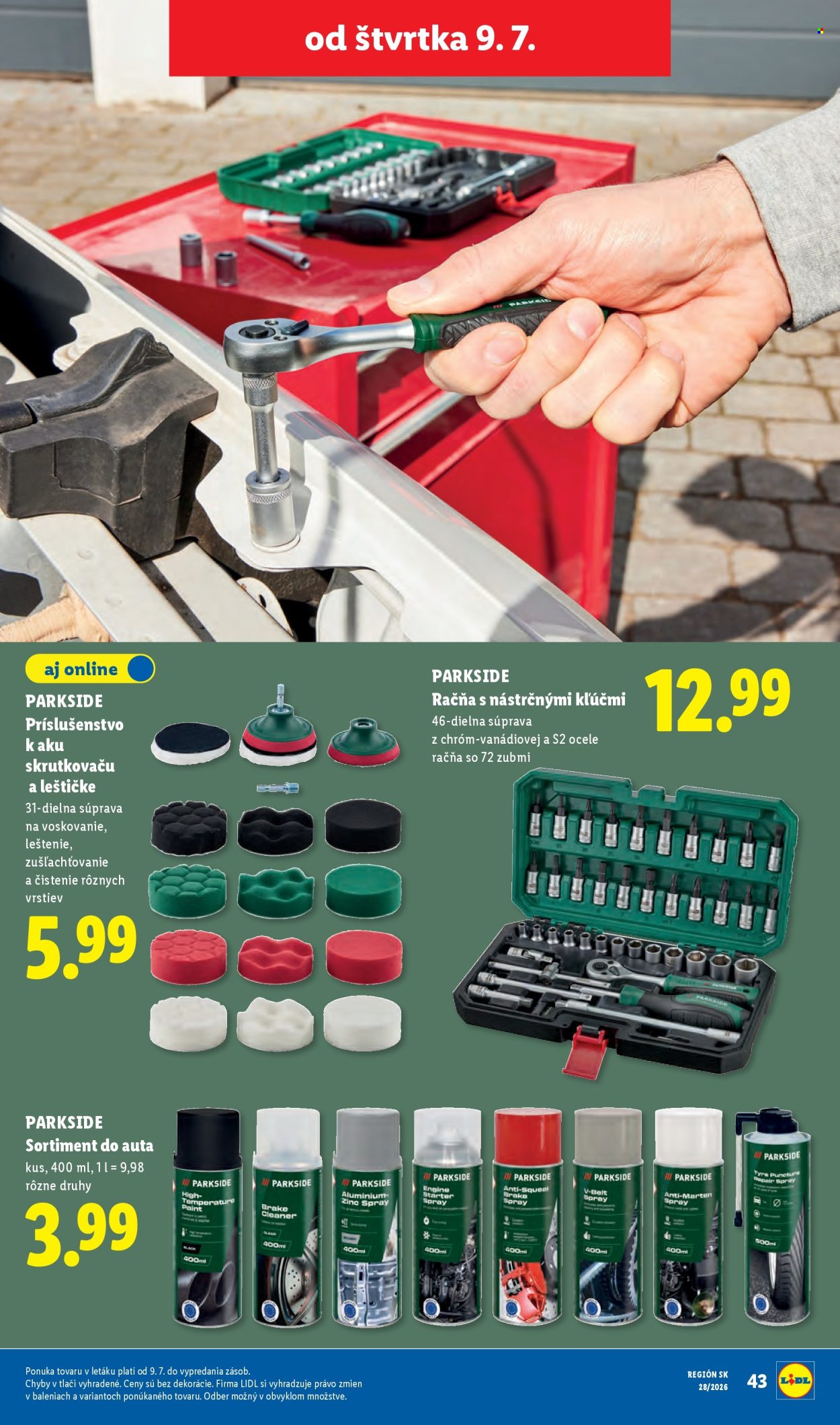 Leták Lidl - 6.7.2026 - 12.7.2026. Strana 95