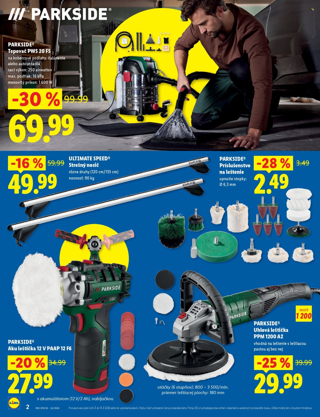 Leták Lidl - 6.7.2026 - 19.7.2026. Strana 2