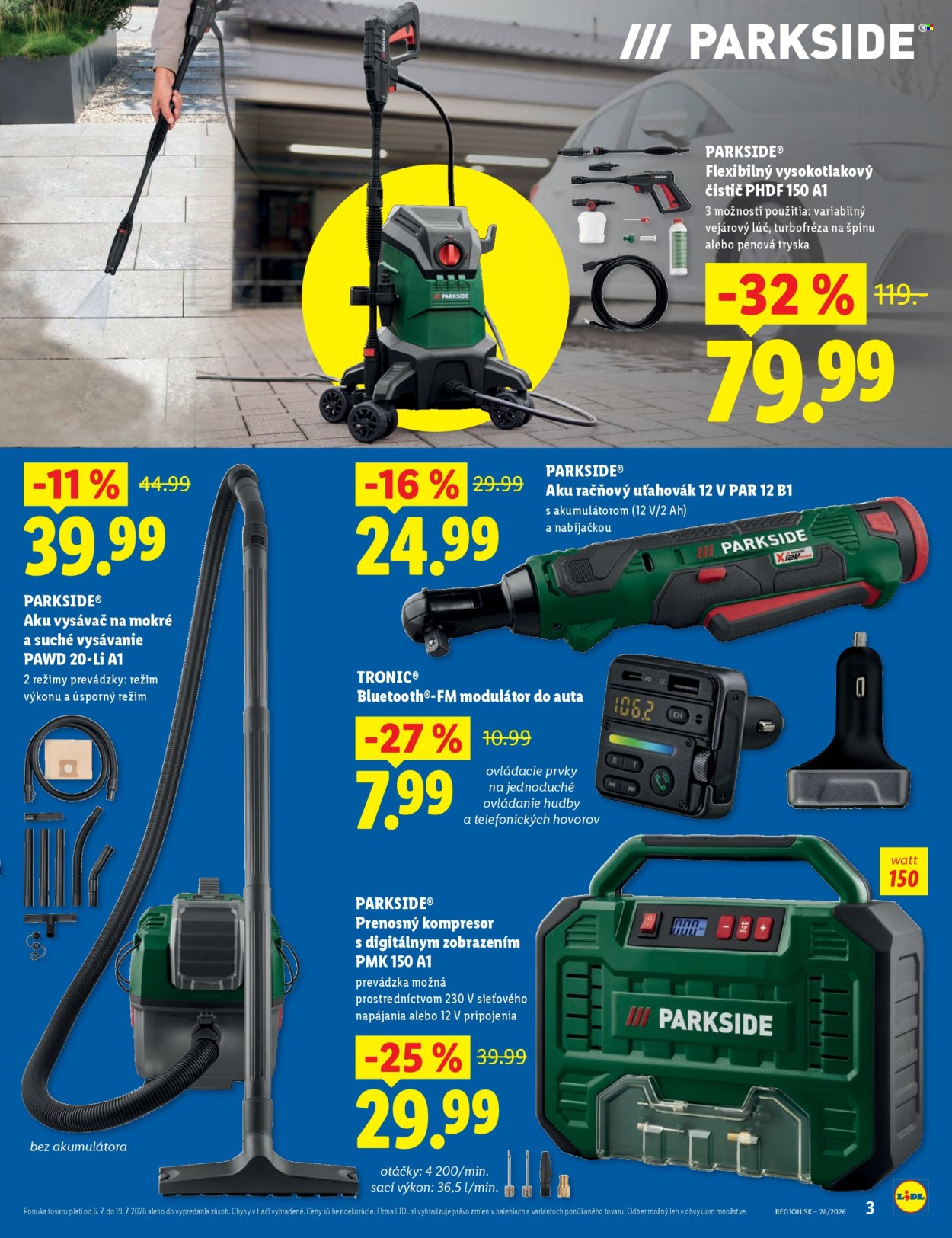 Leták Lidl - 6.7.2026 - 19.7.2026. Strana 3
