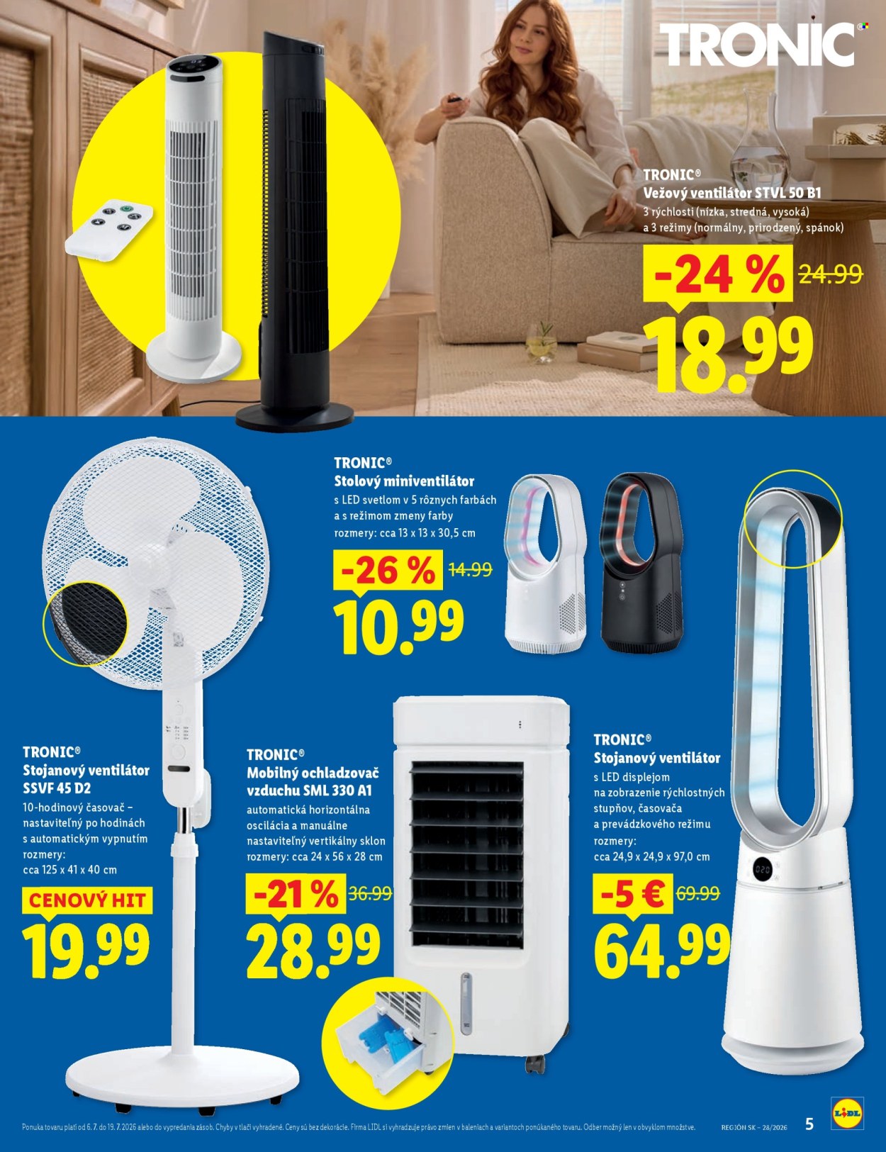 Leták Lidl - 6.7.2026 - 19.7.2026. Strana 5