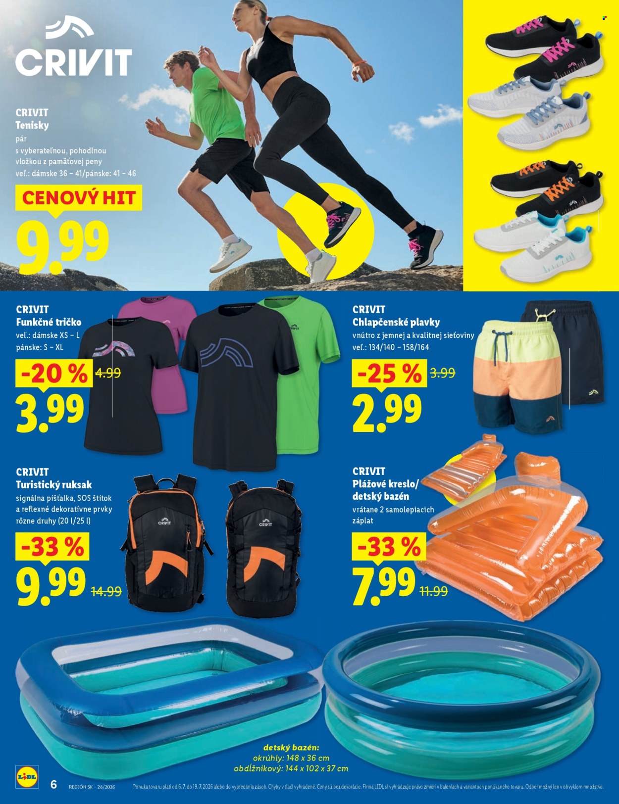 Leták Lidl - 6.7.2026 - 19.7.2026. Strana 6