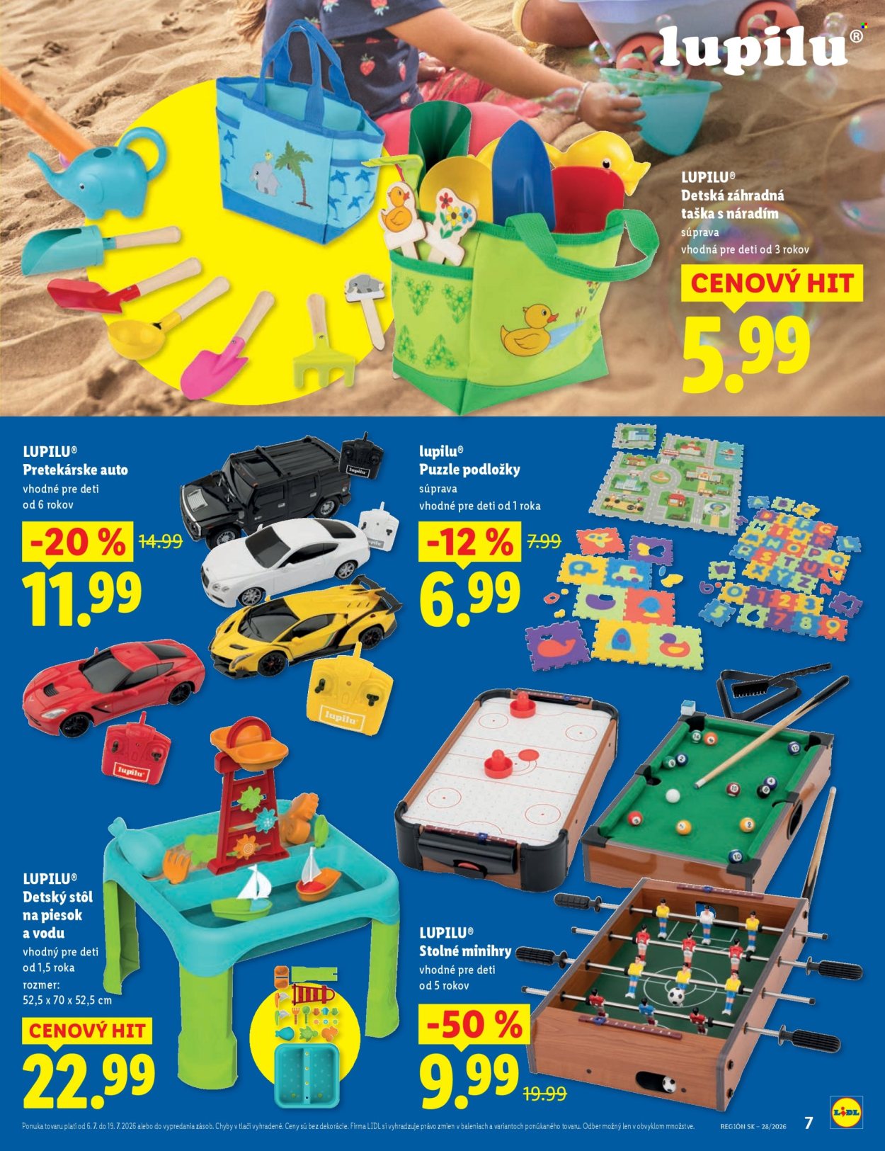 Leták Lidl - 6.7.2026 - 19.7.2026. Strana 7