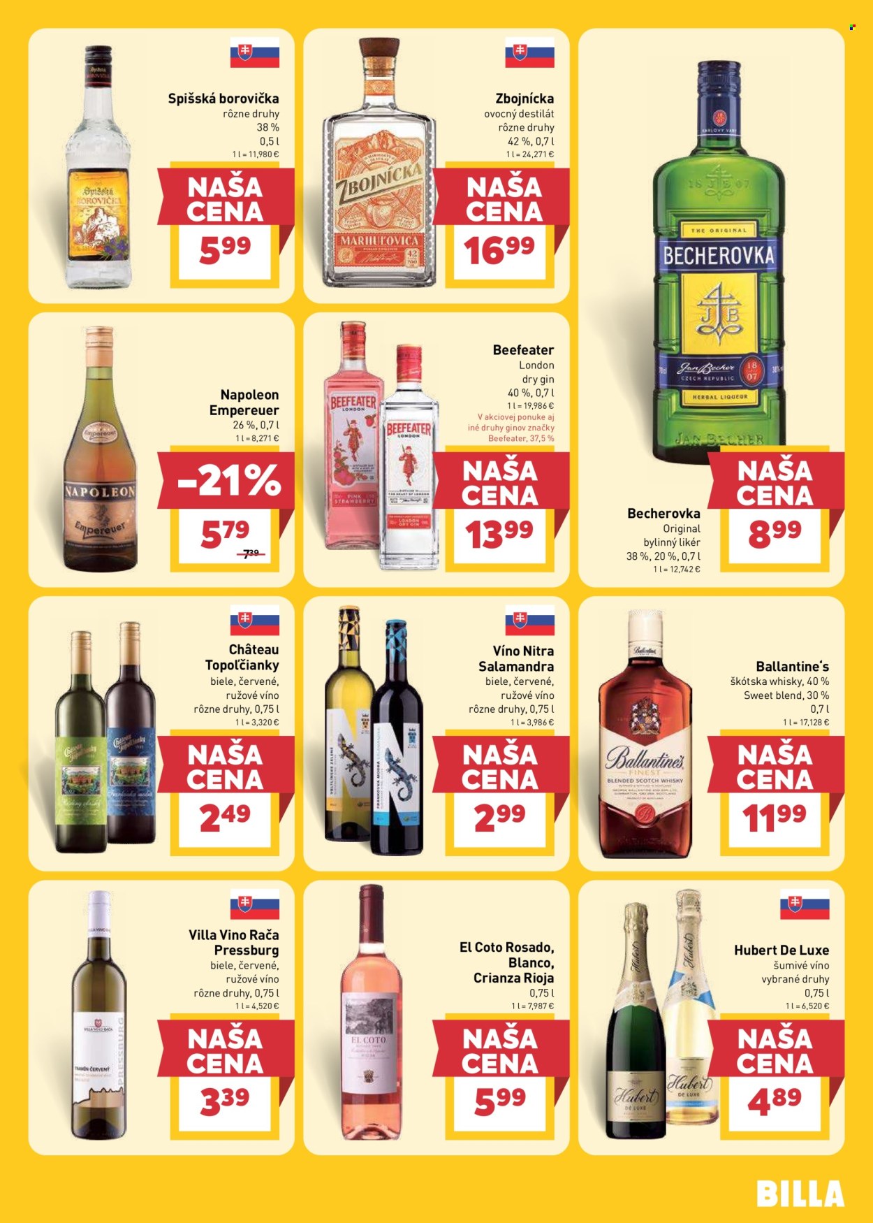 Leták Billa - 8.7.2026 - 14.7.2026. Strana 21