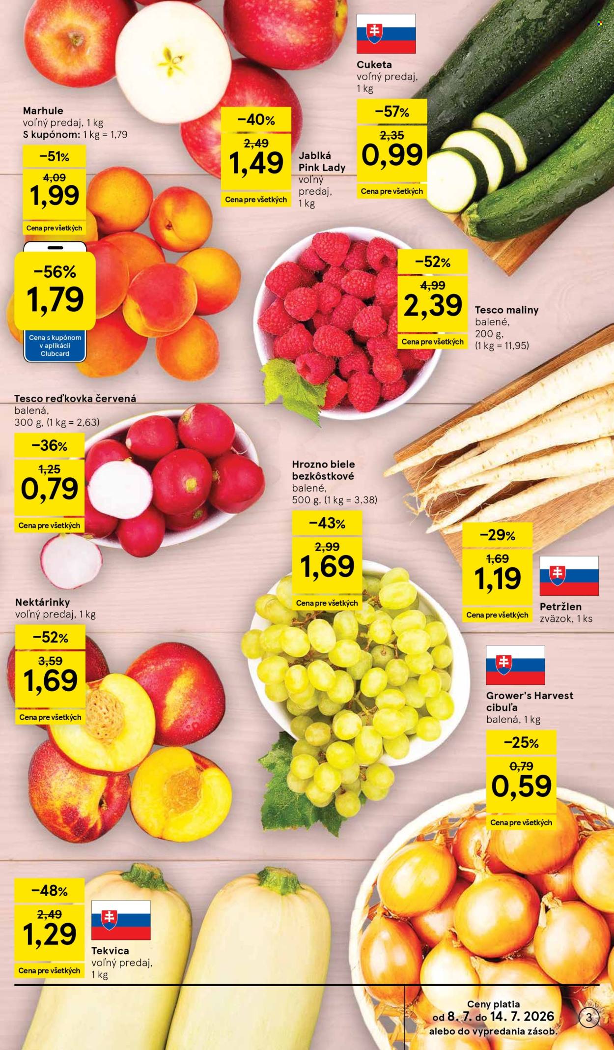 Leták TESCO - 8.7.2026 - 14.7.2026. Strana 3