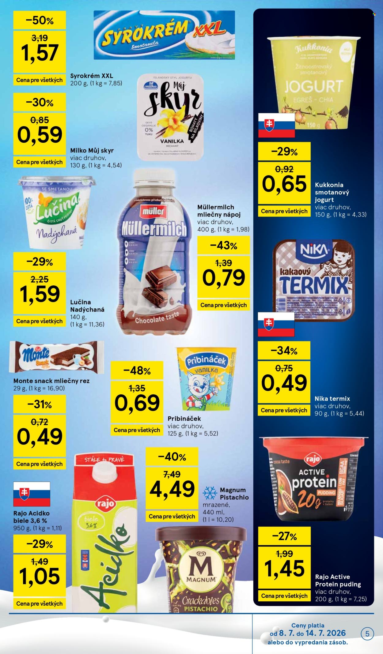 Leták TESCO - 8.7.2026 - 14.7.2026. Strana 5